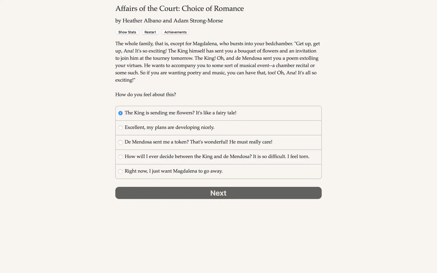 Affairs of the Court: Choice of Romance görsel 6
