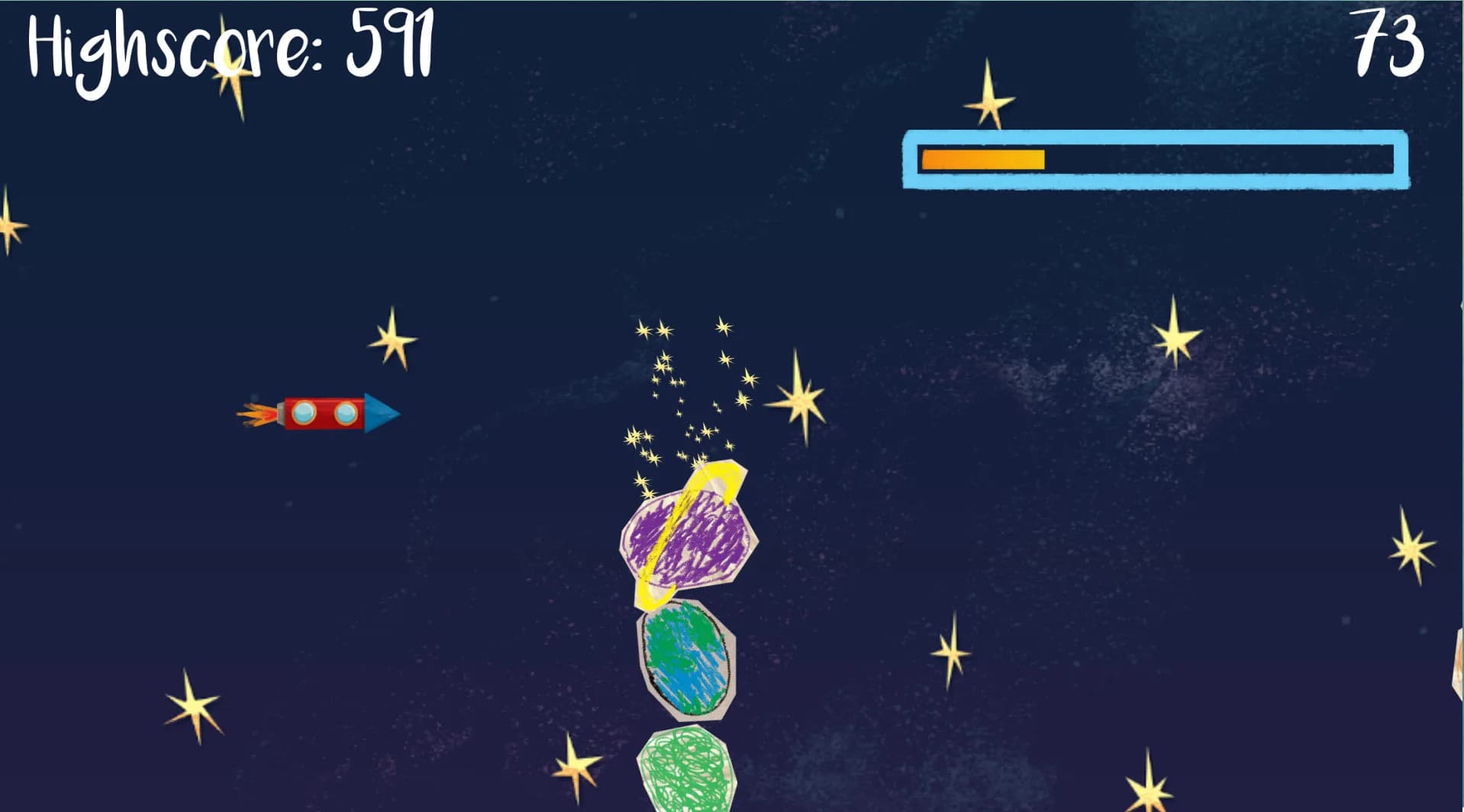 Captain Curve's Intergalactic Space Adventure görsel 2