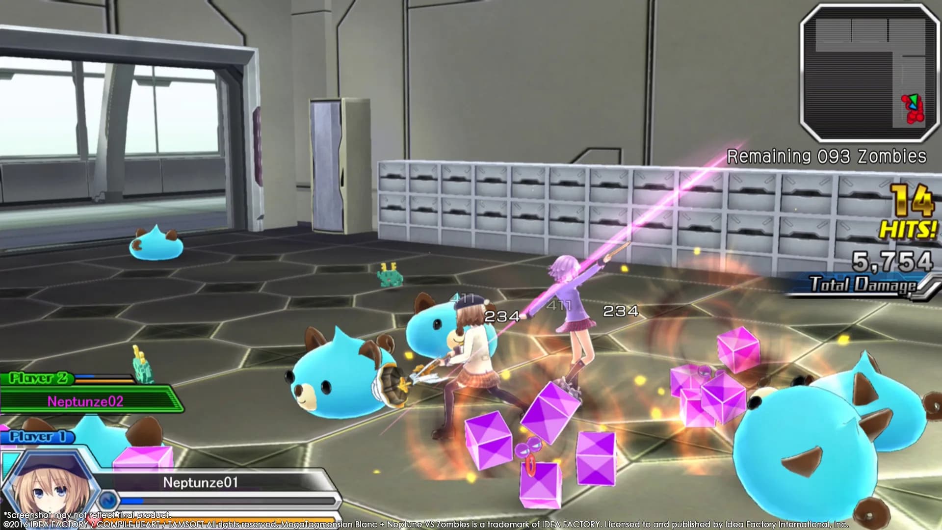MegaTagmension Blanc + Neptune VS Zombies (Neptunia) görsel 2