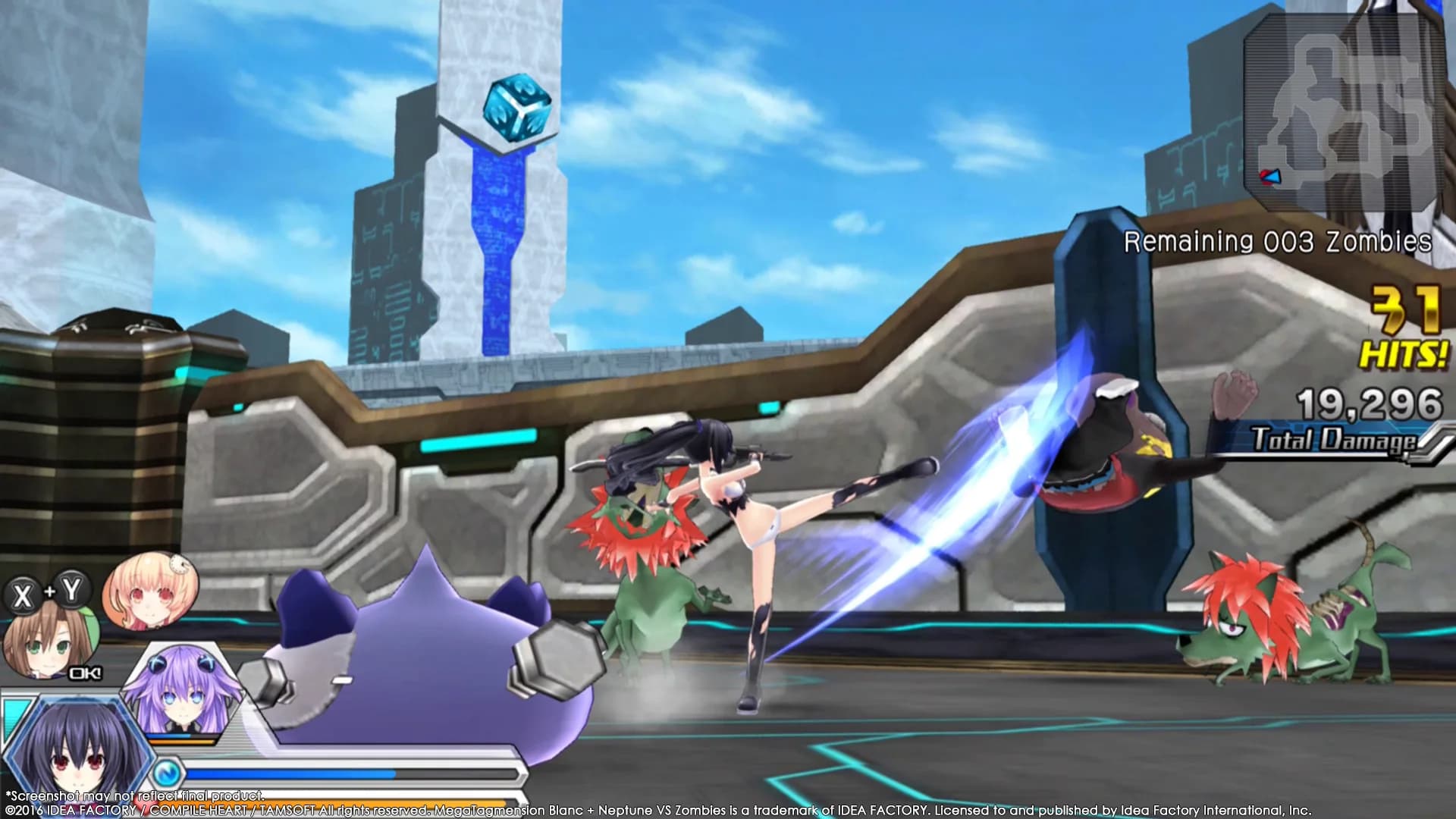 MegaTagmension Blanc + Neptune VS Zombies (Neptunia) görsel 12