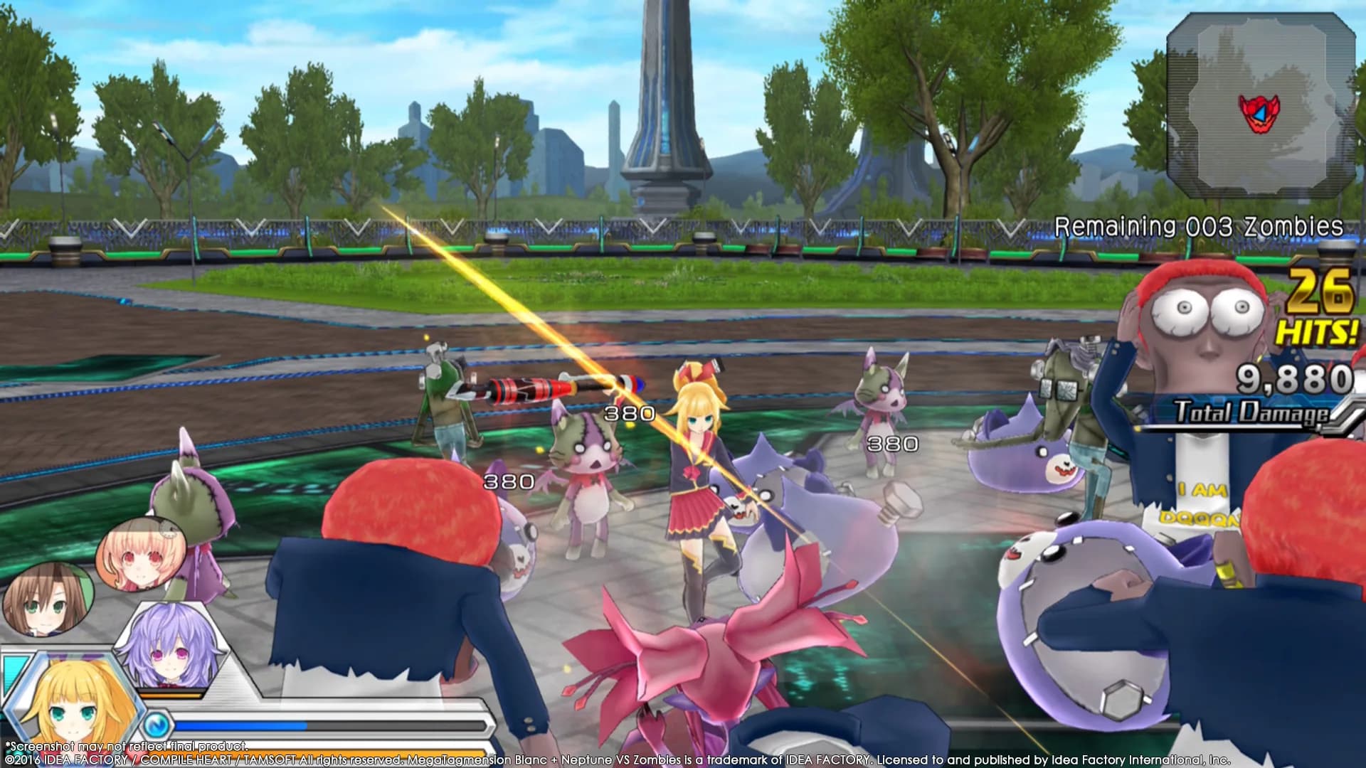 MegaTagmension Blanc + Neptune VS Zombies (Neptunia) görsel 17