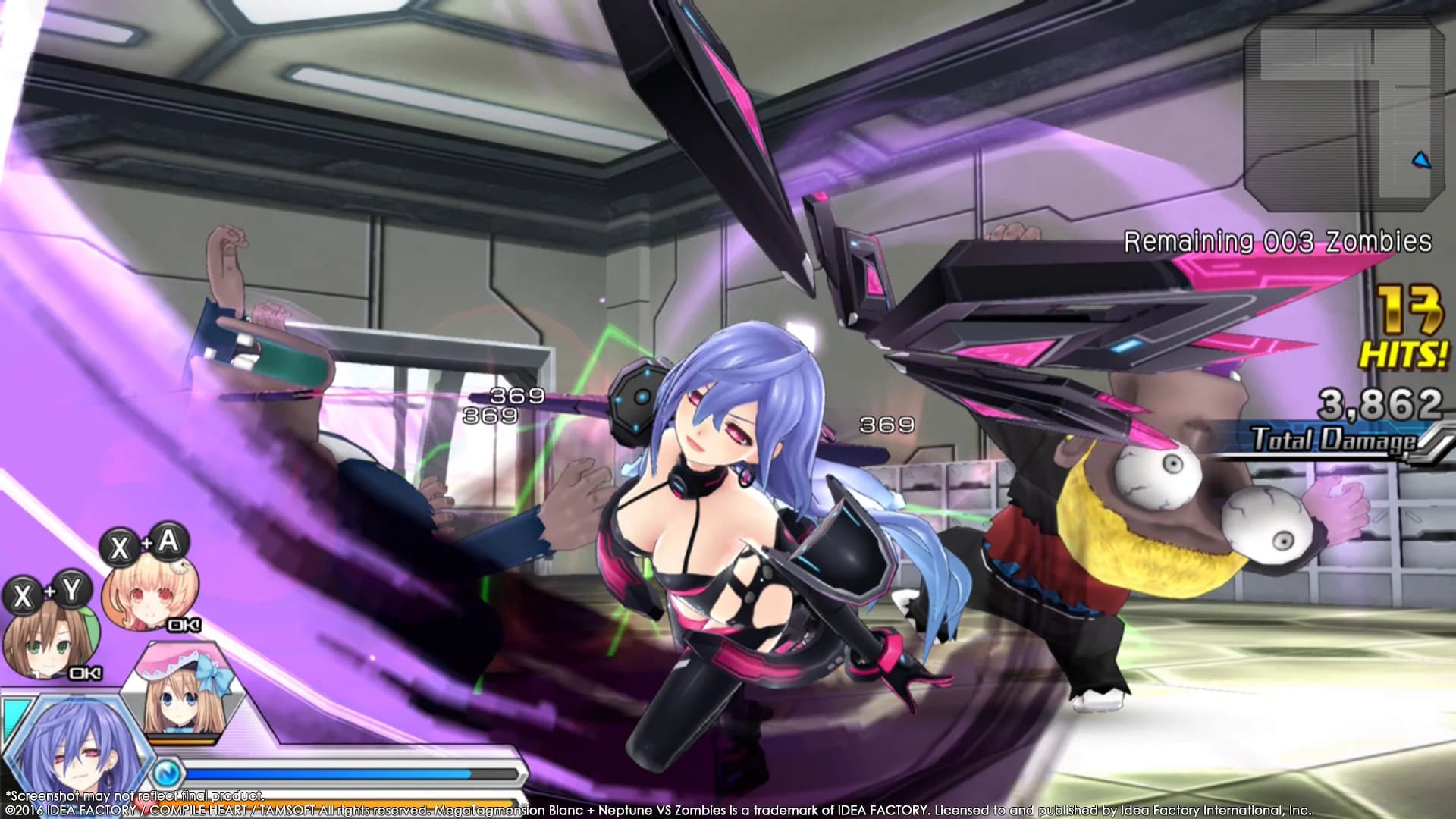 MegaTagmension Blanc + Neptune VS Zombies (Neptunia) görsel 19