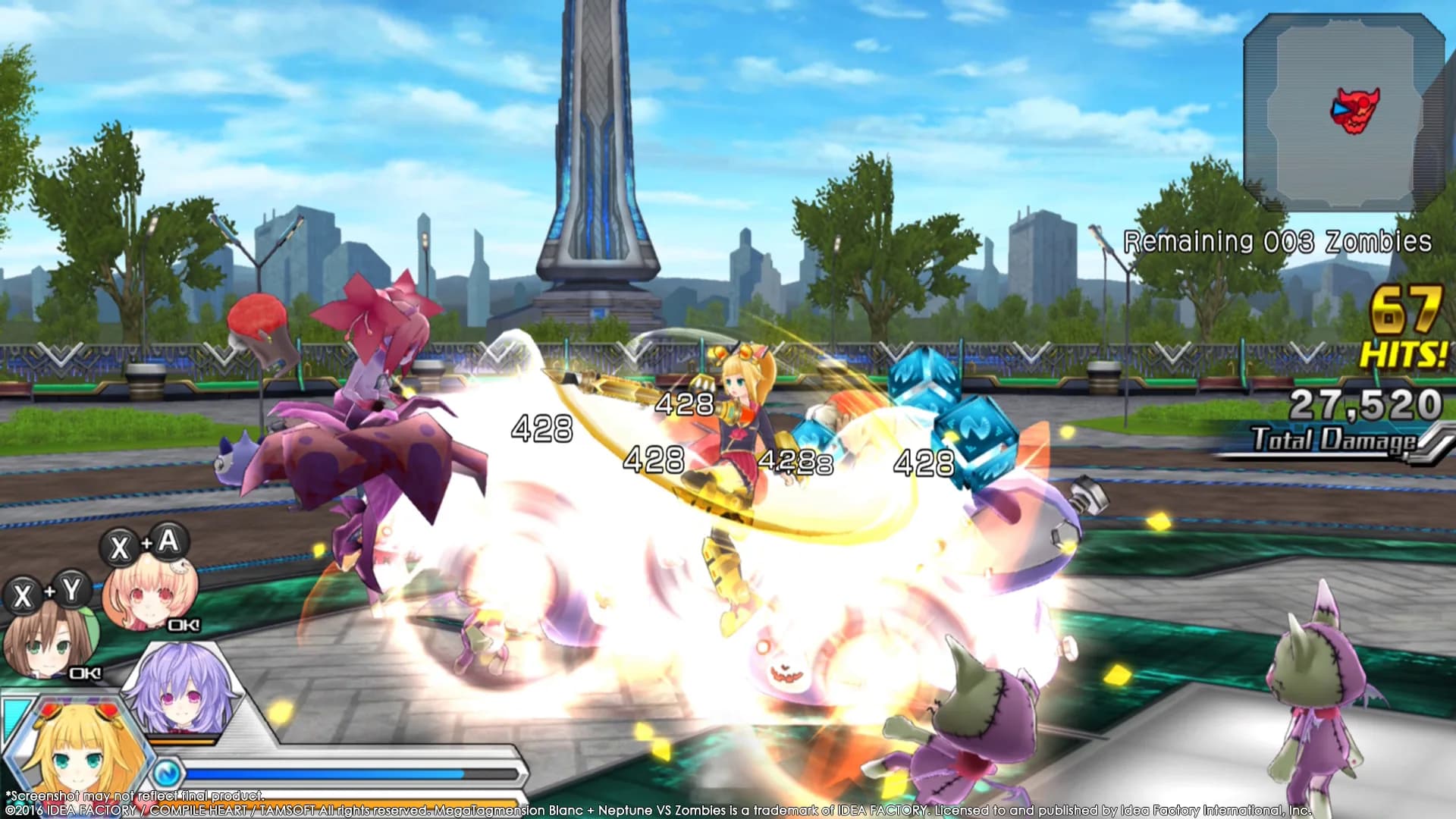 MegaTagmension Blanc + Neptune VS Zombies (Neptunia) görsel 21