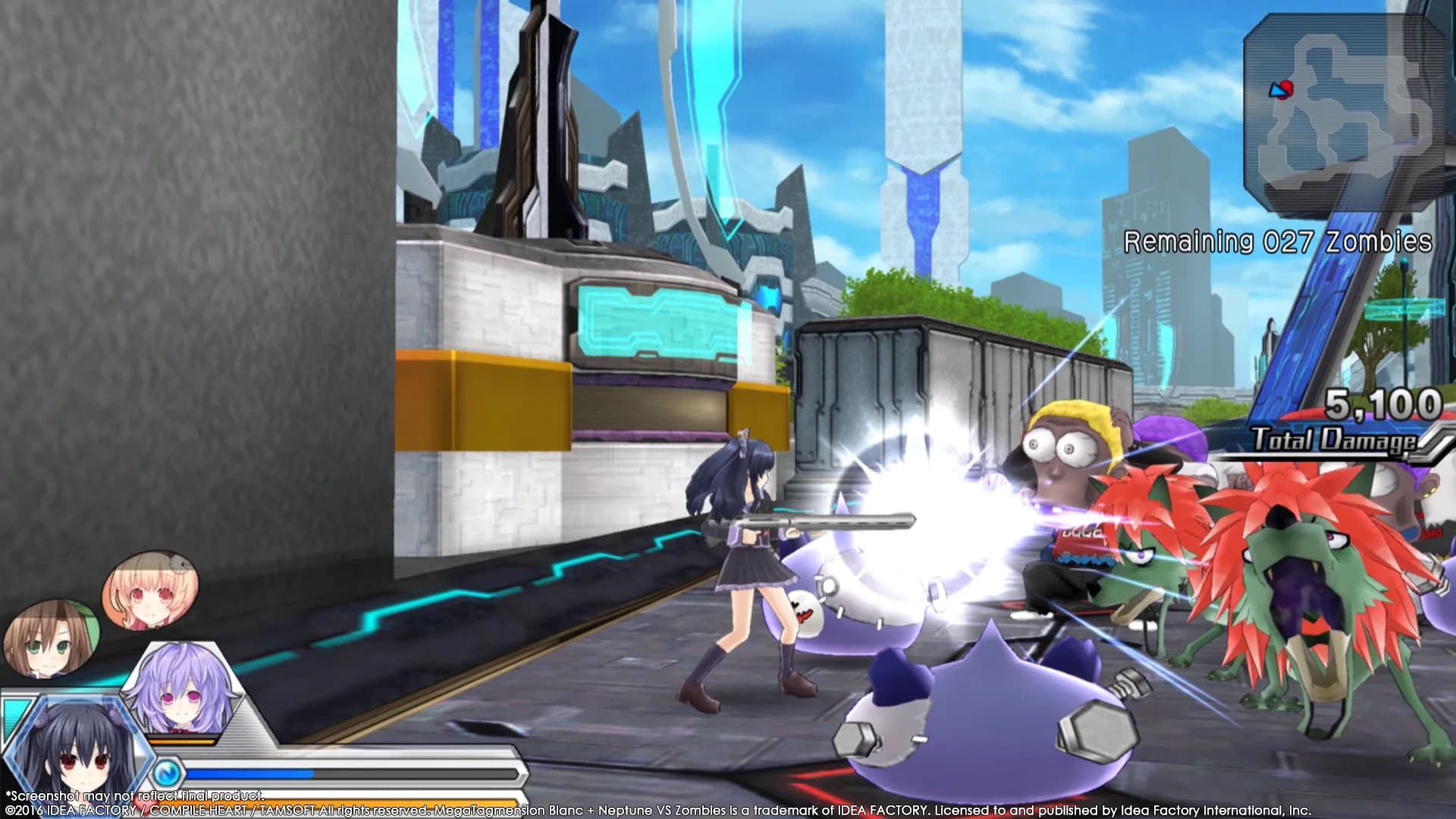 MegaTagmension Blanc + Neptune VS Zombies (Neptunia) görsel 5