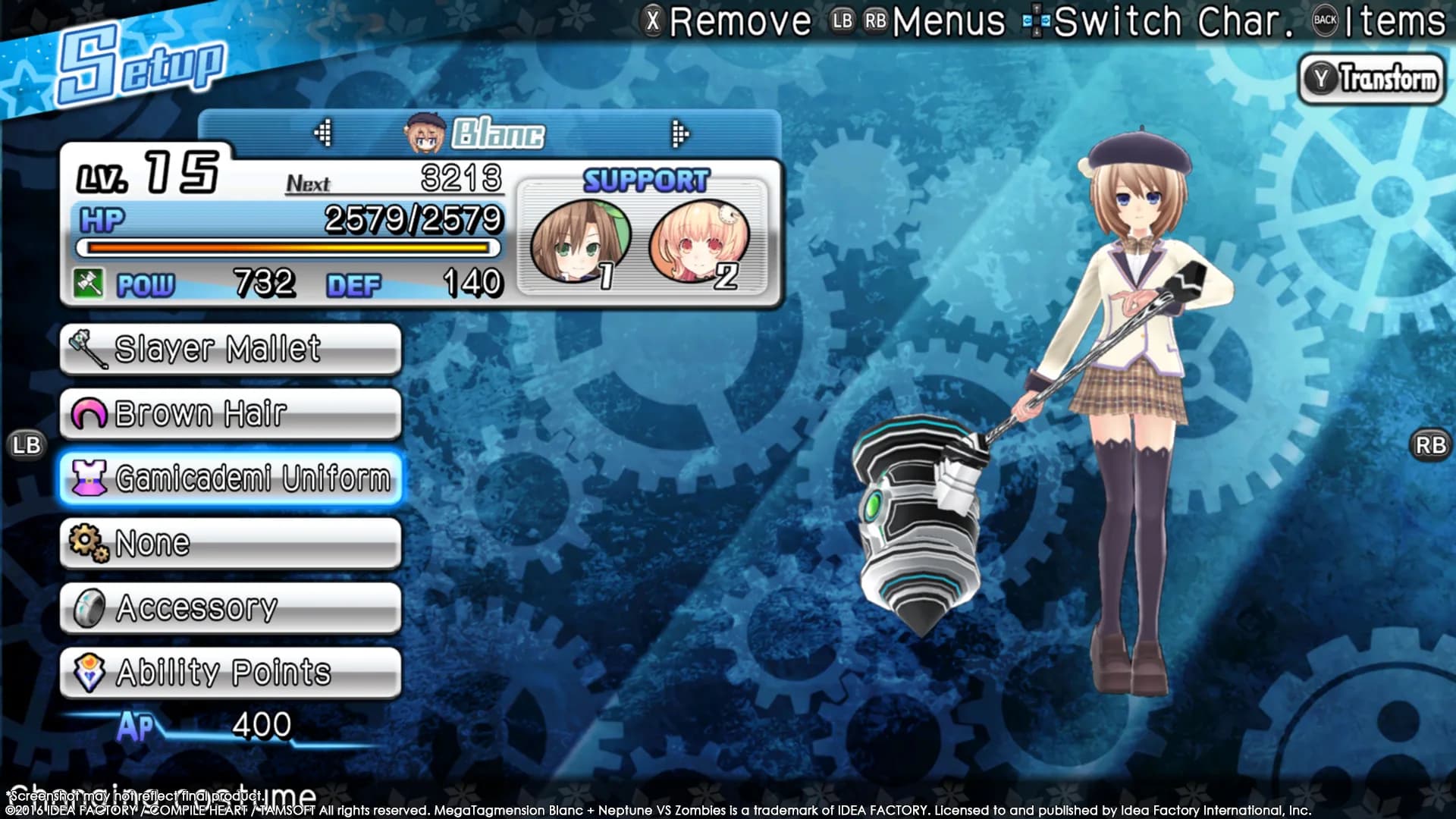 MegaTagmension Blanc + Neptune VS Zombies (Neptunia) görsel 7