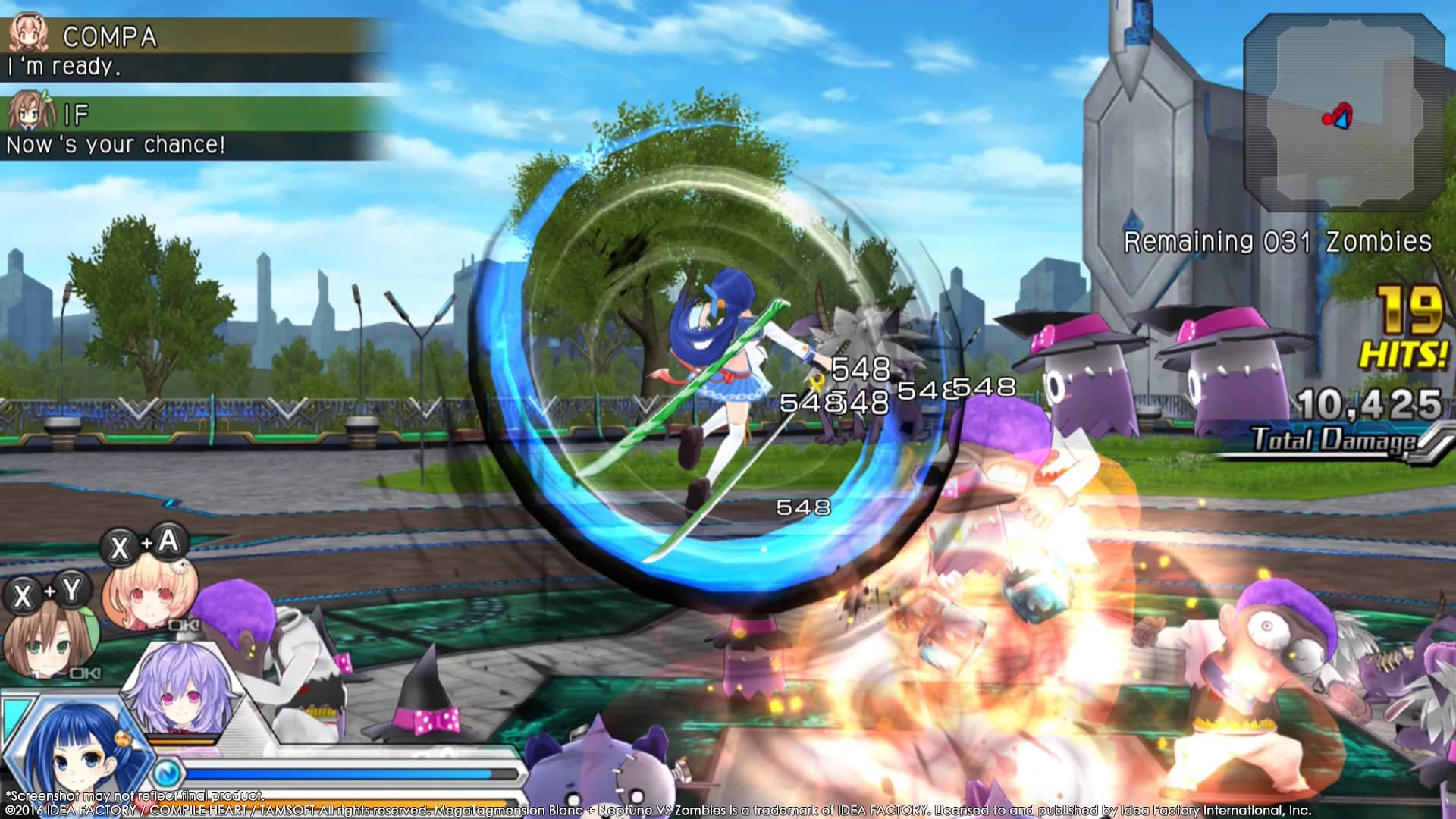 MegaTagmension Blanc + Neptune VS Zombies (Neptunia) görsel 9