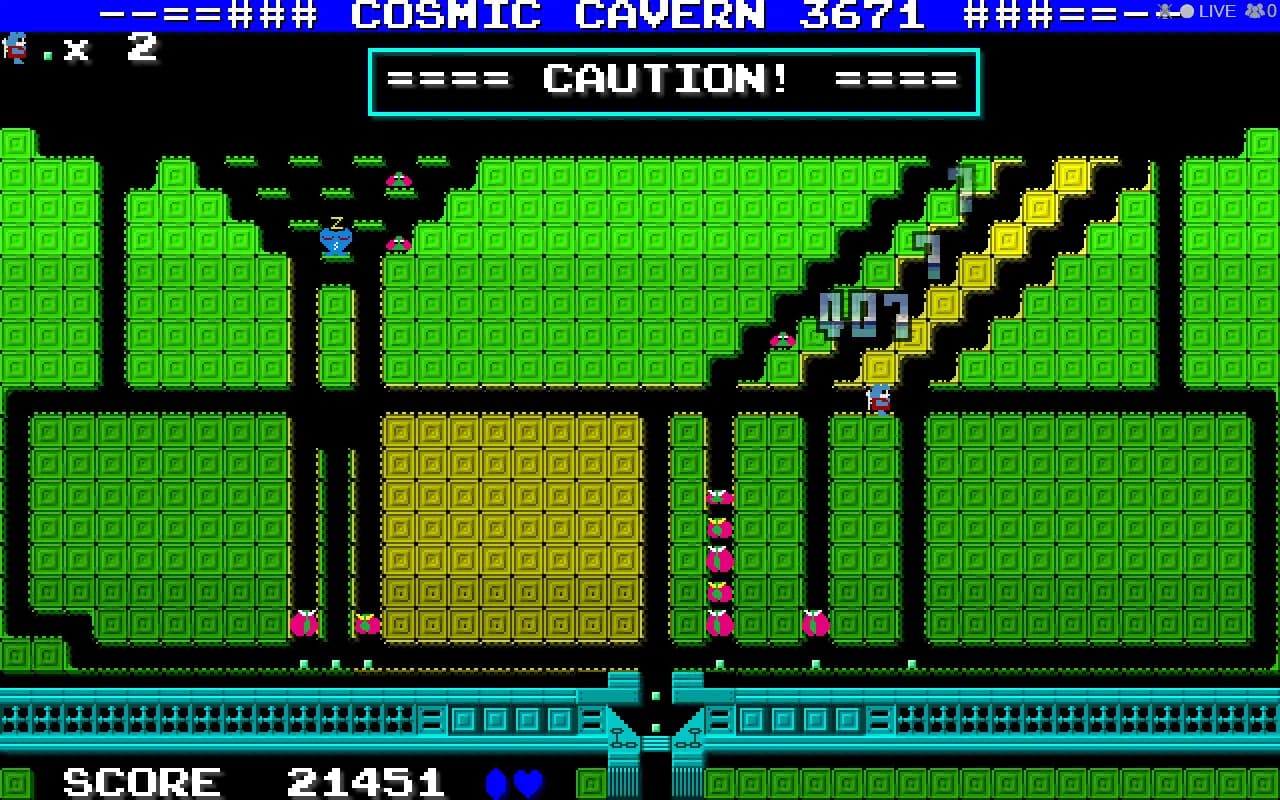 Cosmic Cavern 3671　　宇宙最大の地底最大の作戦 görsel 4