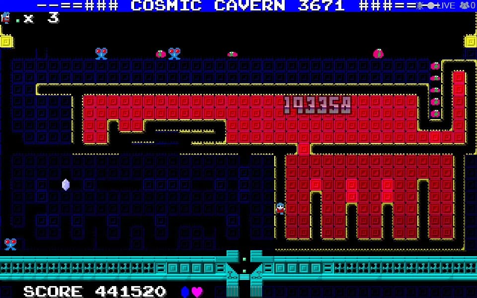 Cosmic Cavern 3671　　宇宙最大の地底最大の作戦 görsel 9
