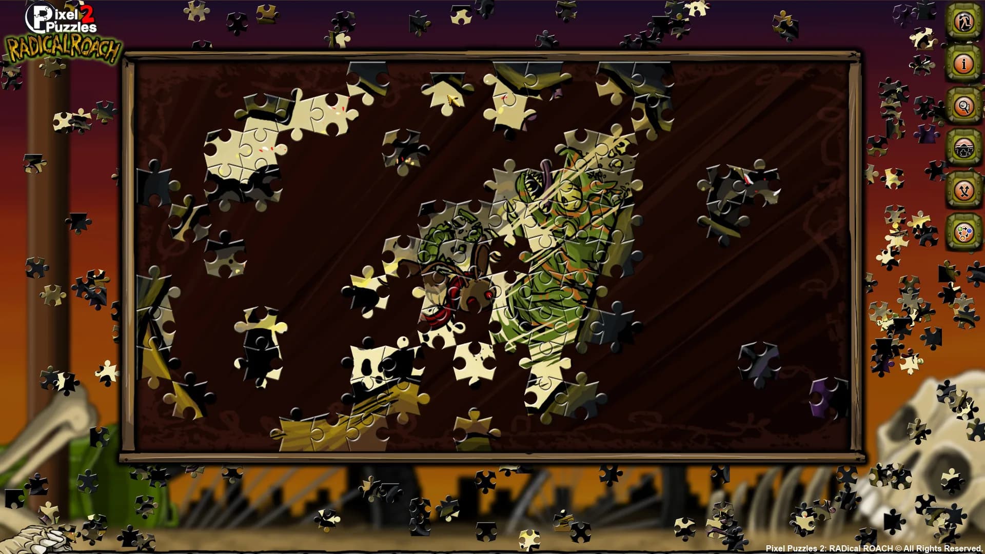 Pixel Puzzles 2: RADical ROACH görsel 2