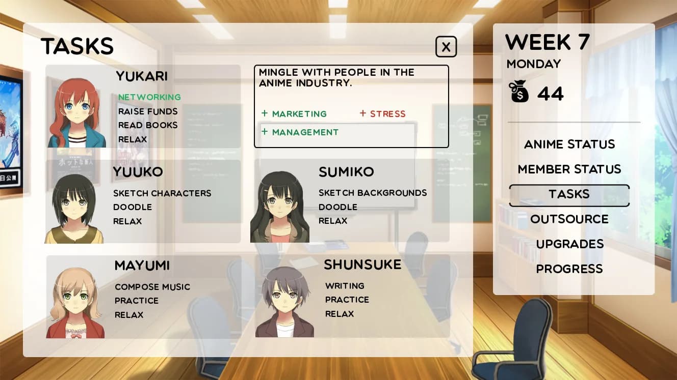 Anime Studio Simulator görsel 7