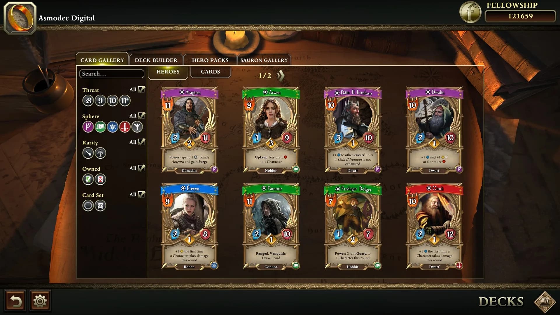 The Lord of the Rings: Adventure Card Game - Definitive Edition görsel 10