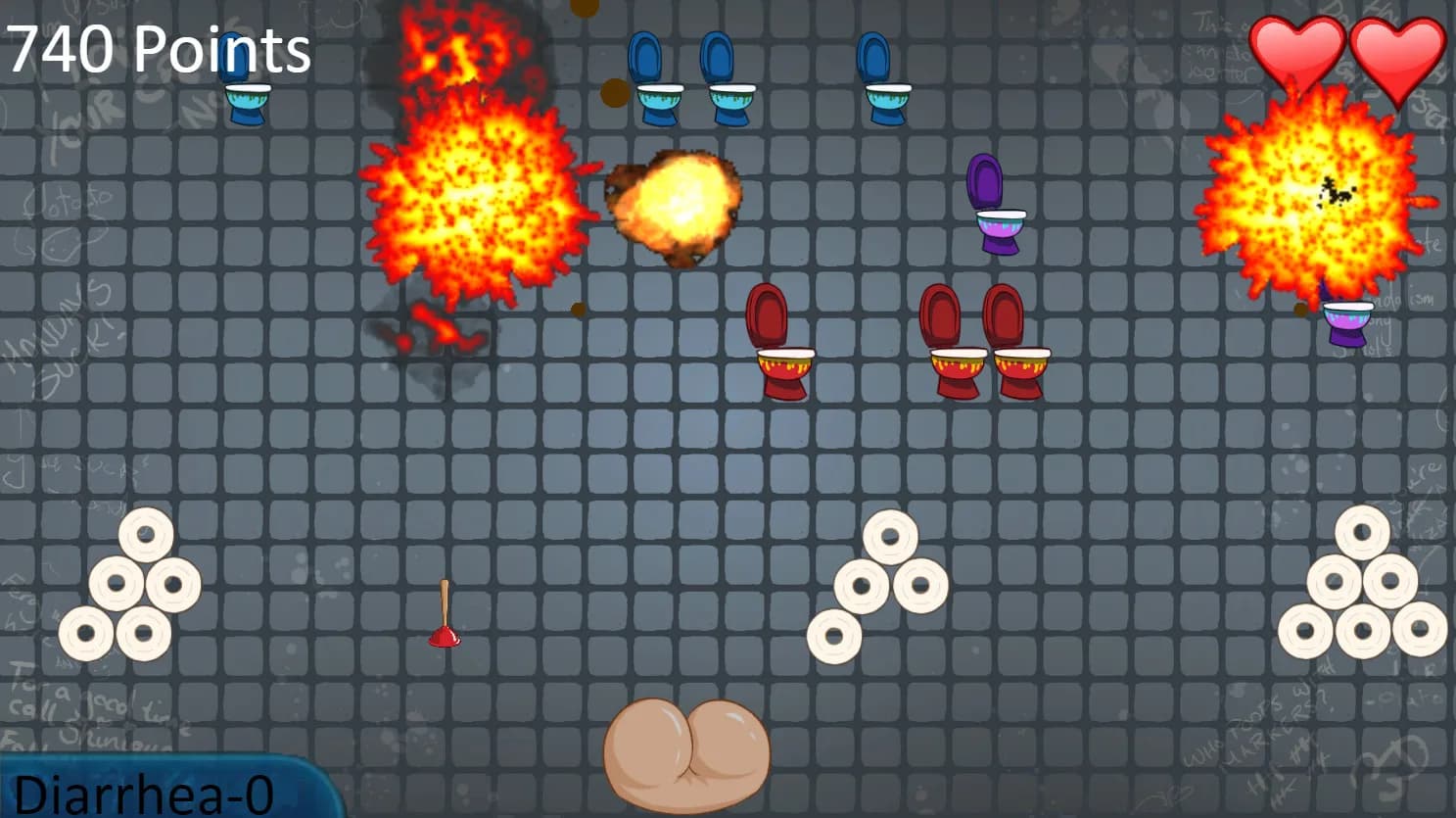 PooShooter: Toilet Invaders görsel 2