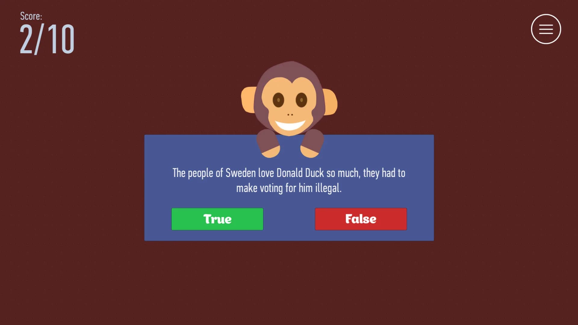 True or False görsel 5