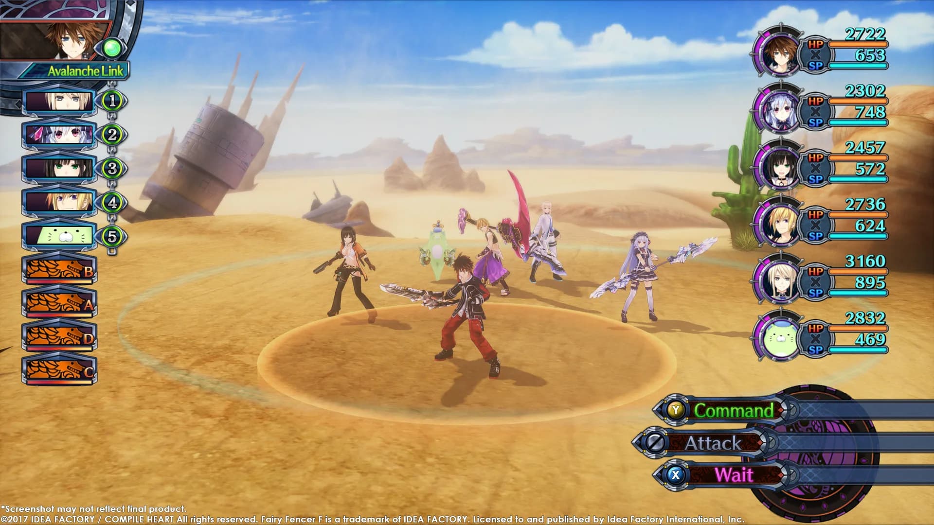 Fairy Fencer F Advent Dark Force görsel 2