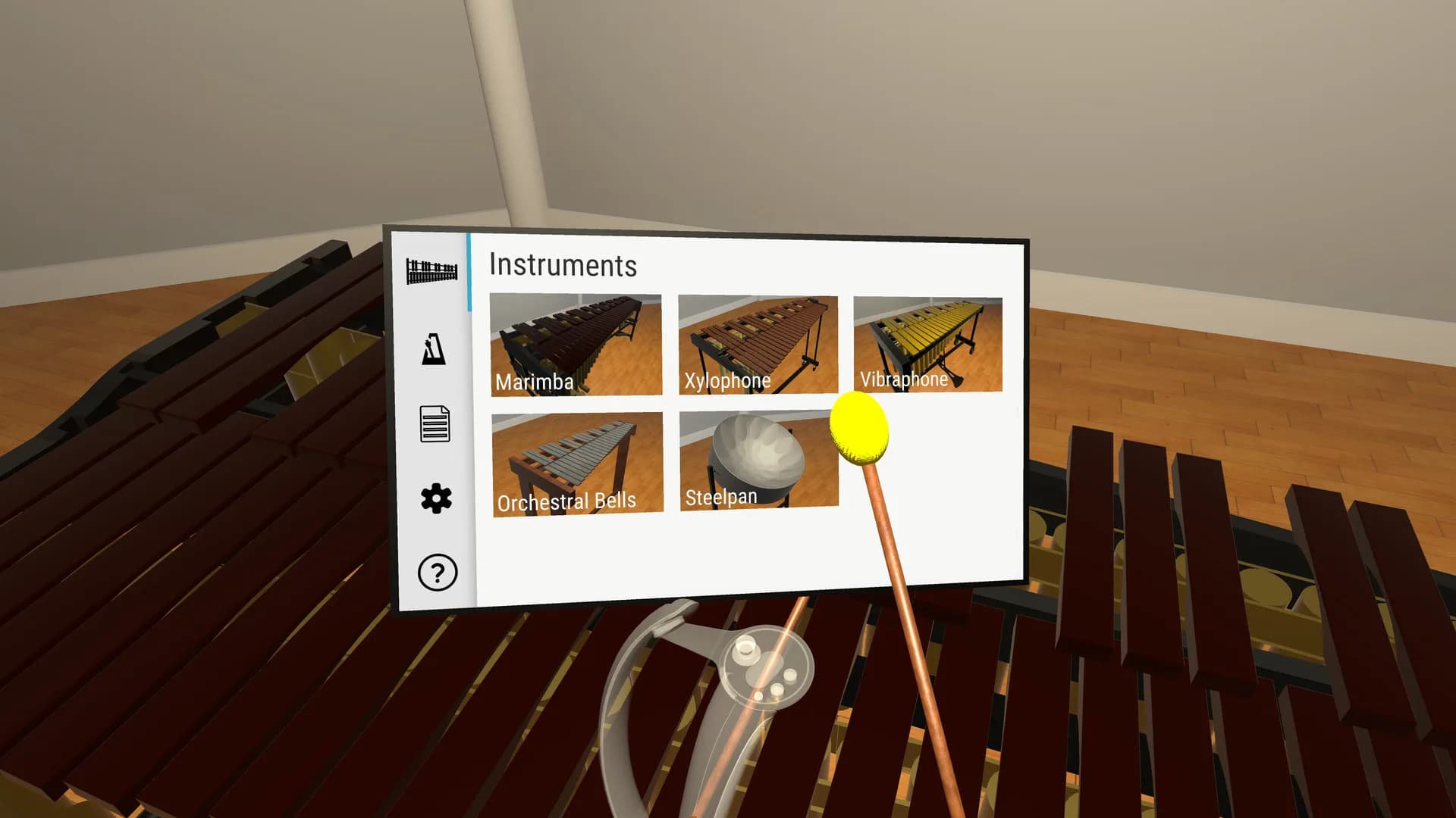 Percussive VR görsel 3