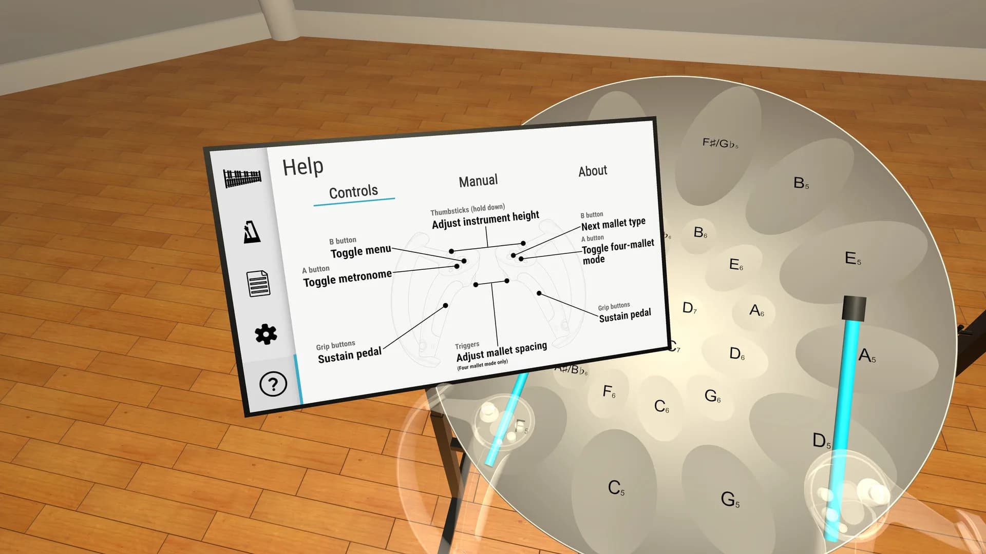 Percussive VR görsel 4