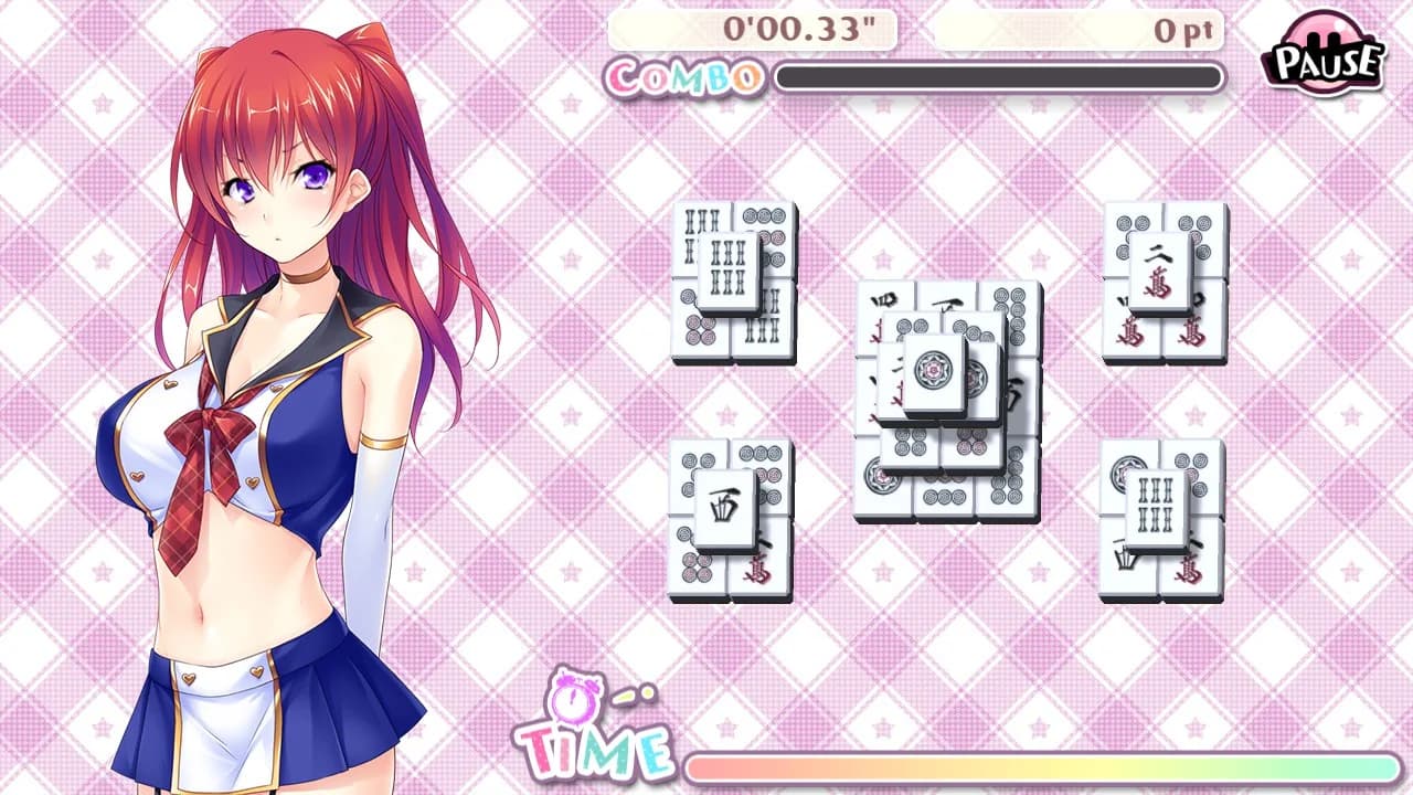 Delicious! Pretty Girls Mahjong Solitaire görsel 6