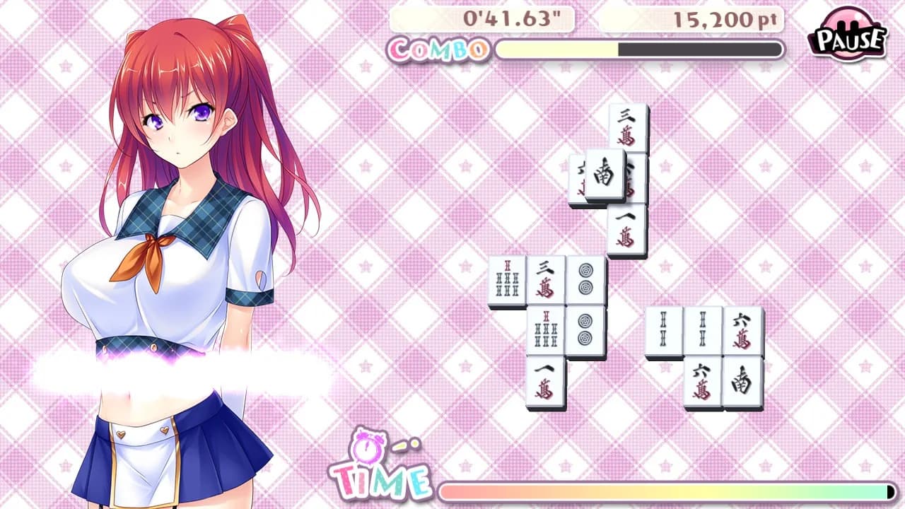 Delicious! Pretty Girls Mahjong Solitaire görsel 8