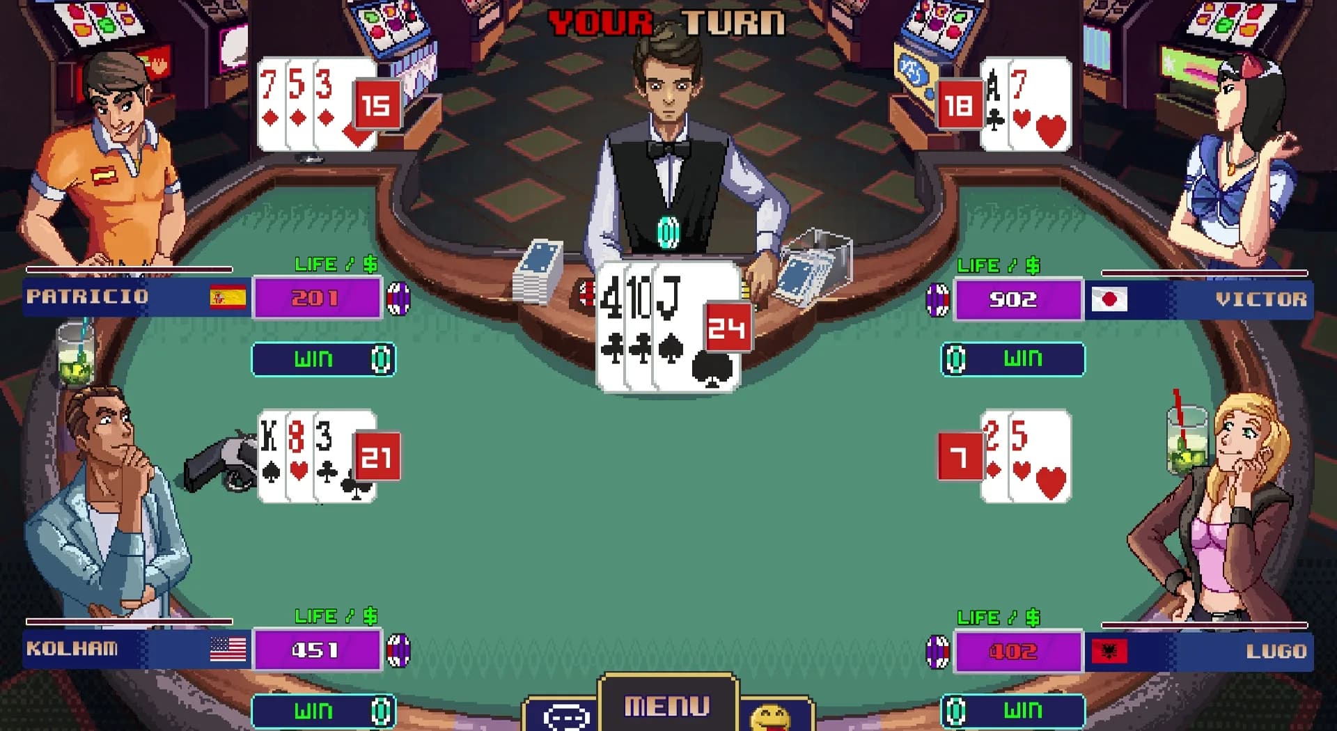 Super Blackjack Battle 2 Turbo Edition - The Card Warriors görsel 4