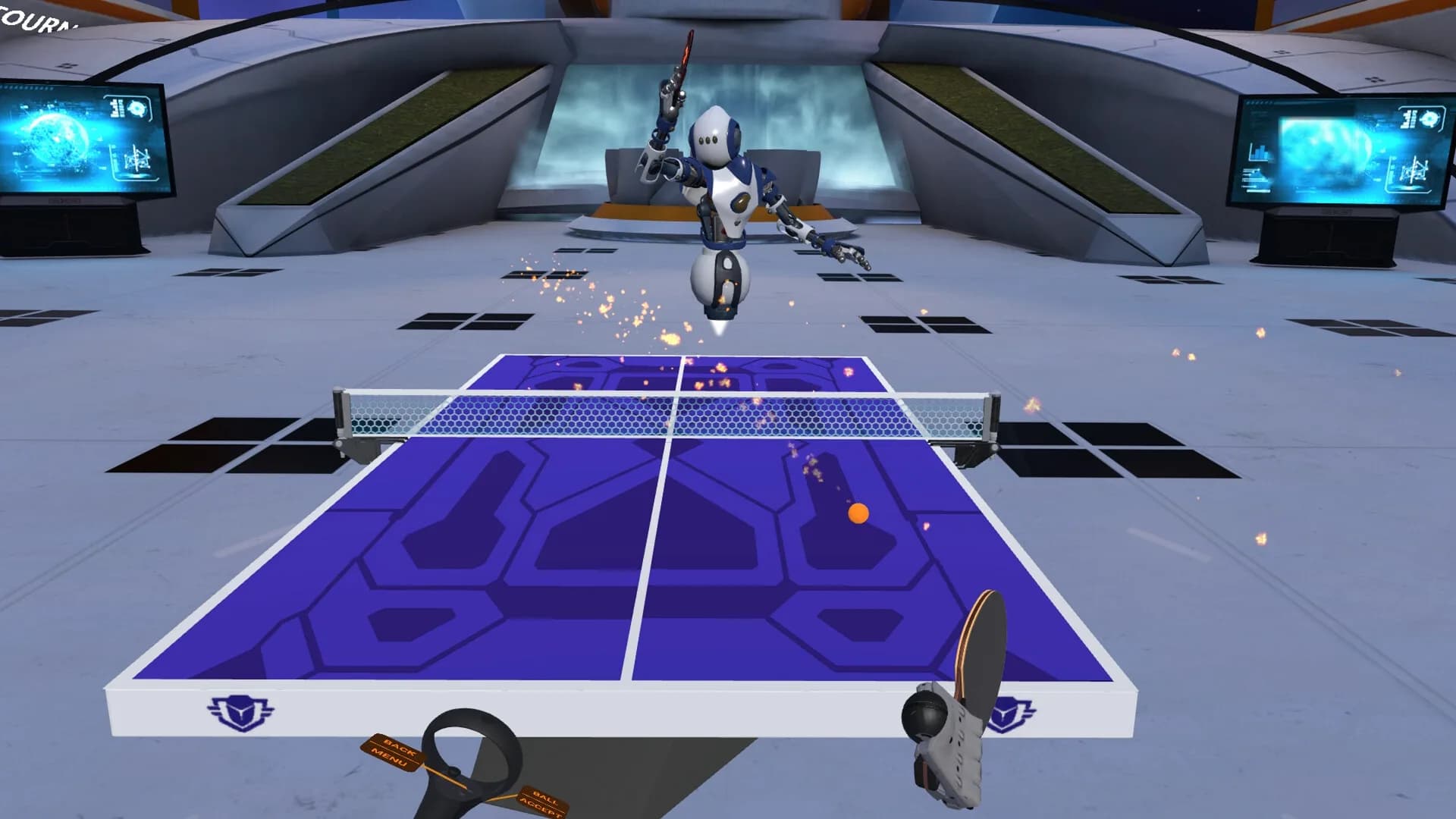 Racket Fury: Table Tennis VR görsel 5