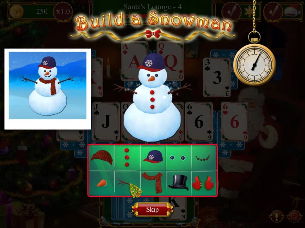 Santa's Christmas Solitaire görsel 5