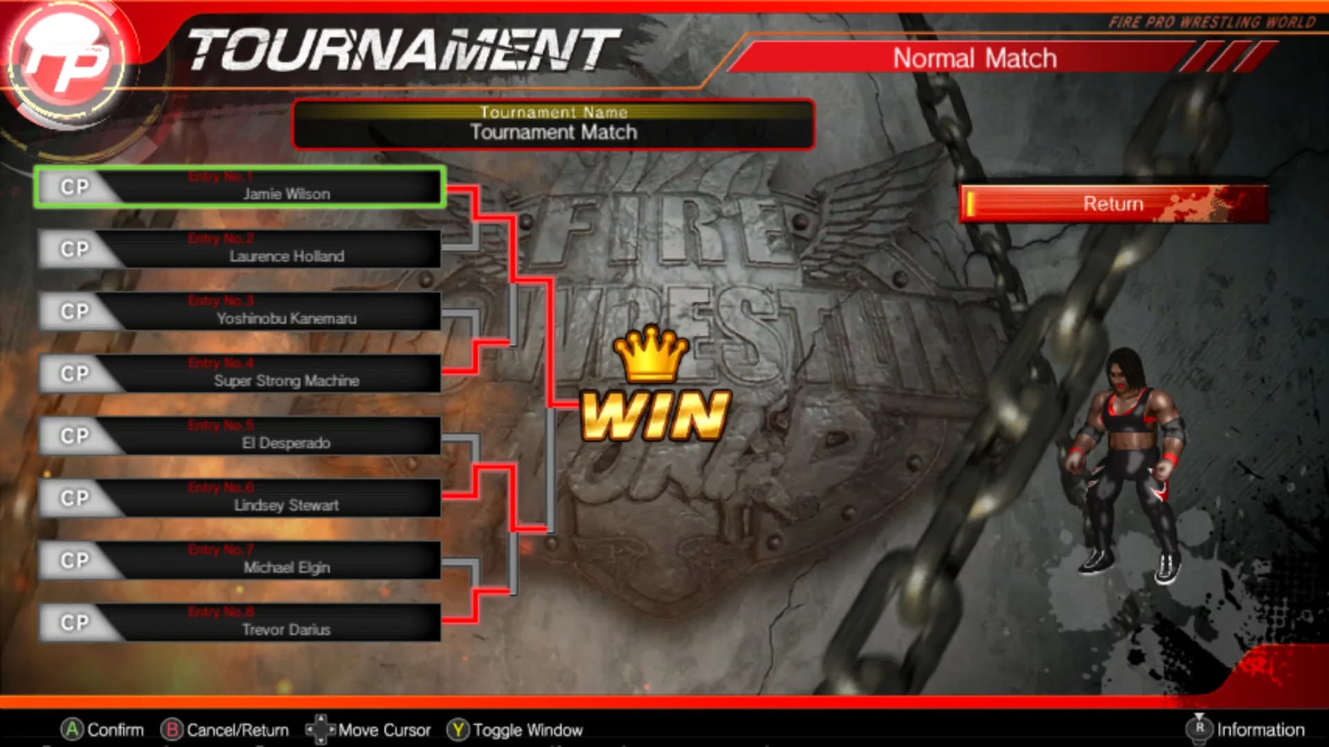 Fire Pro Wrestling World görsel 9