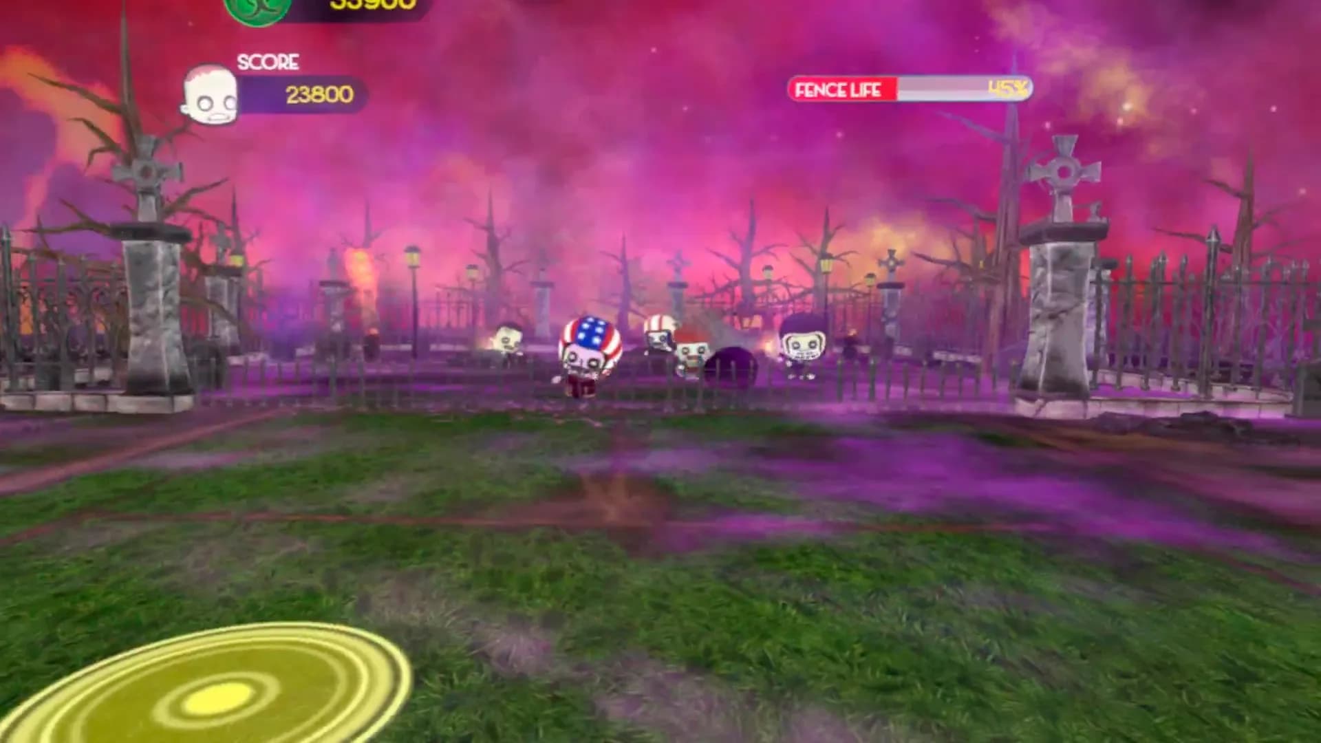 Smoots Tennis Survival Zombie görsel 5