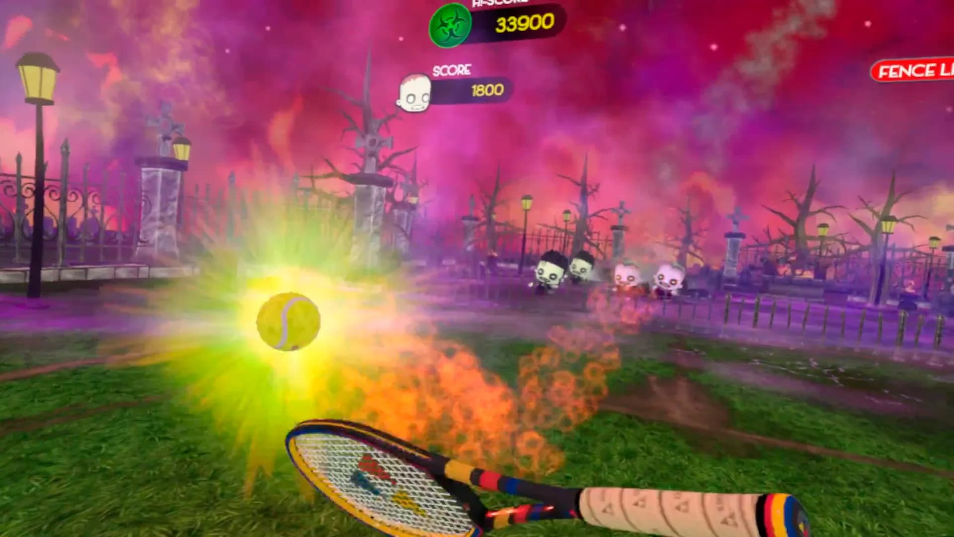 Smoots Tennis Survival Zombie görsel 7