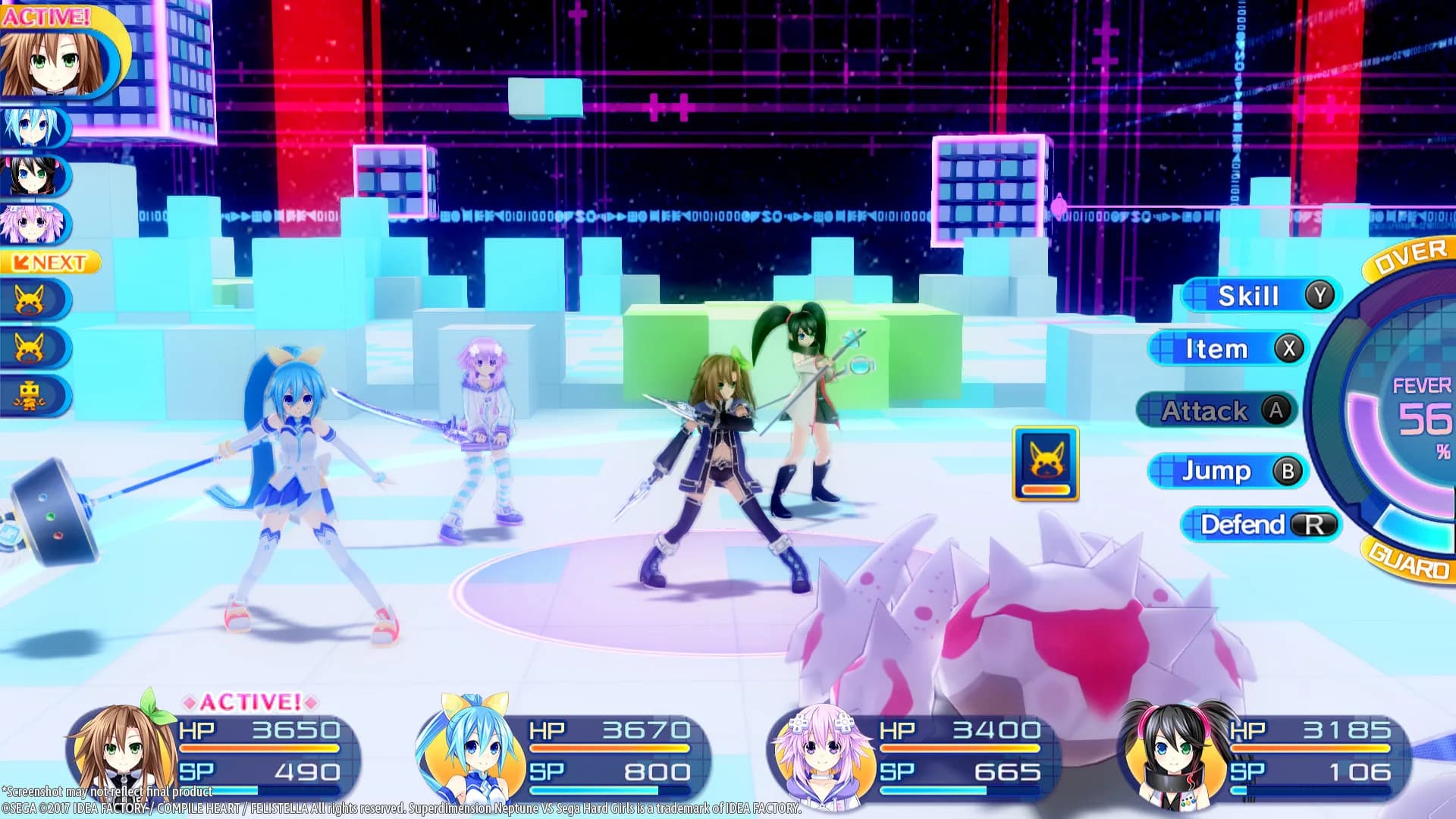 Superdimension Neptune VS Sega Hard Girls görsel 3