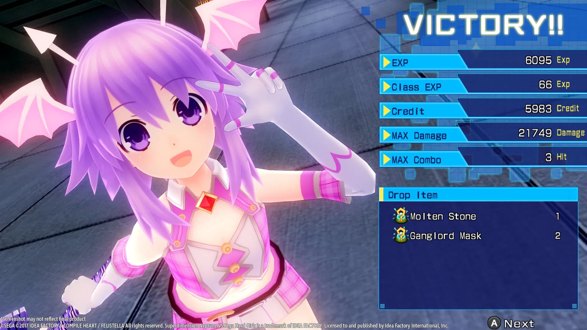 Superdimension Neptune VS Sega Hard Girls görsel 13