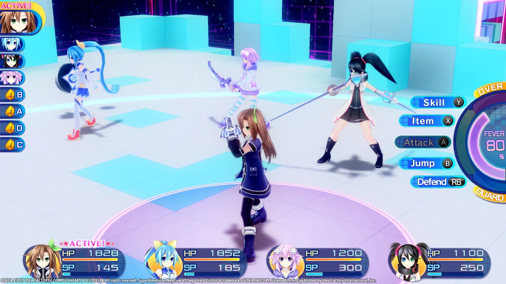 Superdimension Neptune VS Sega Hard Girls görsel 23