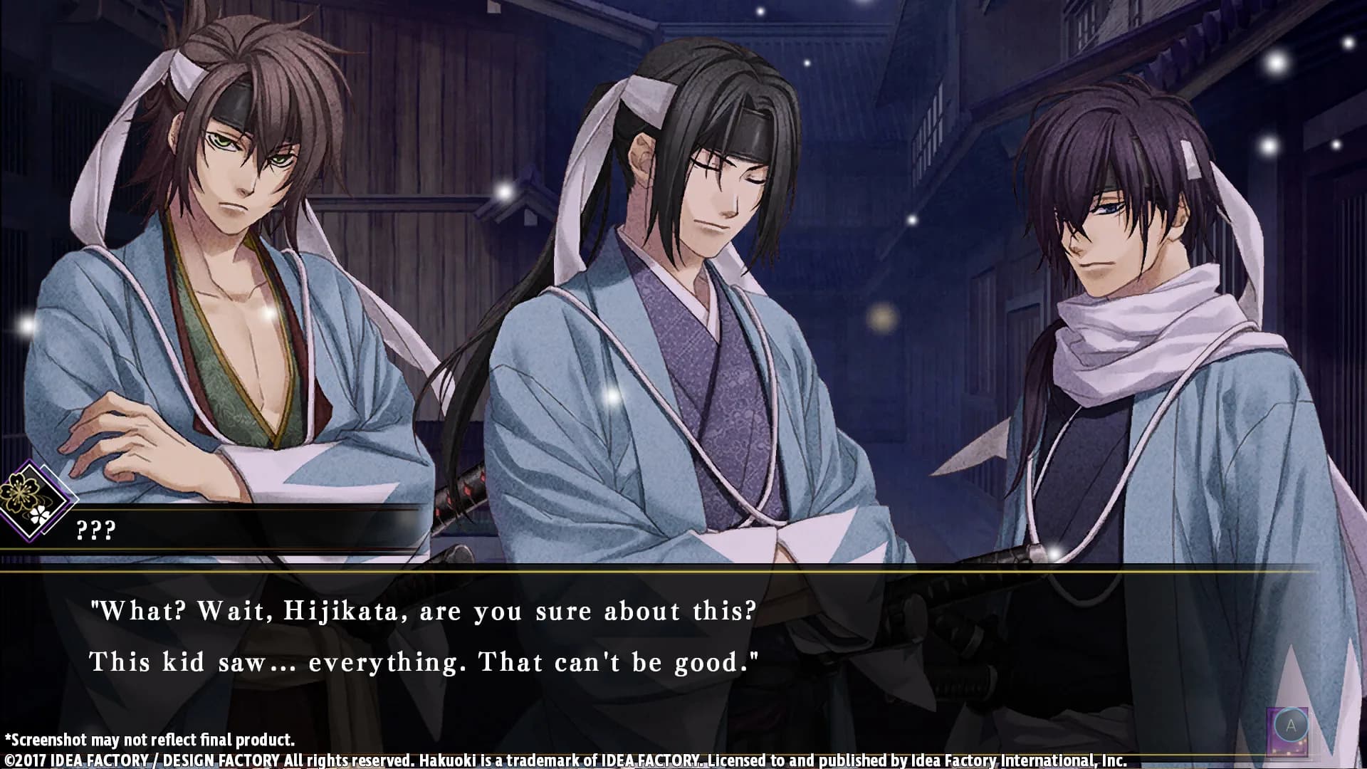 Hakuoki: Kyoto Winds görsel 5