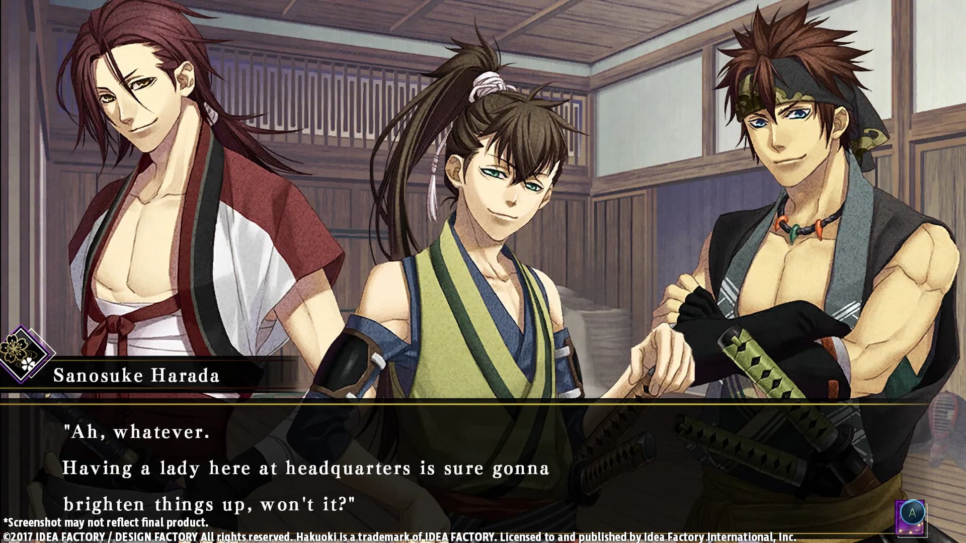 Hakuoki: Kyoto Winds görsel 6
