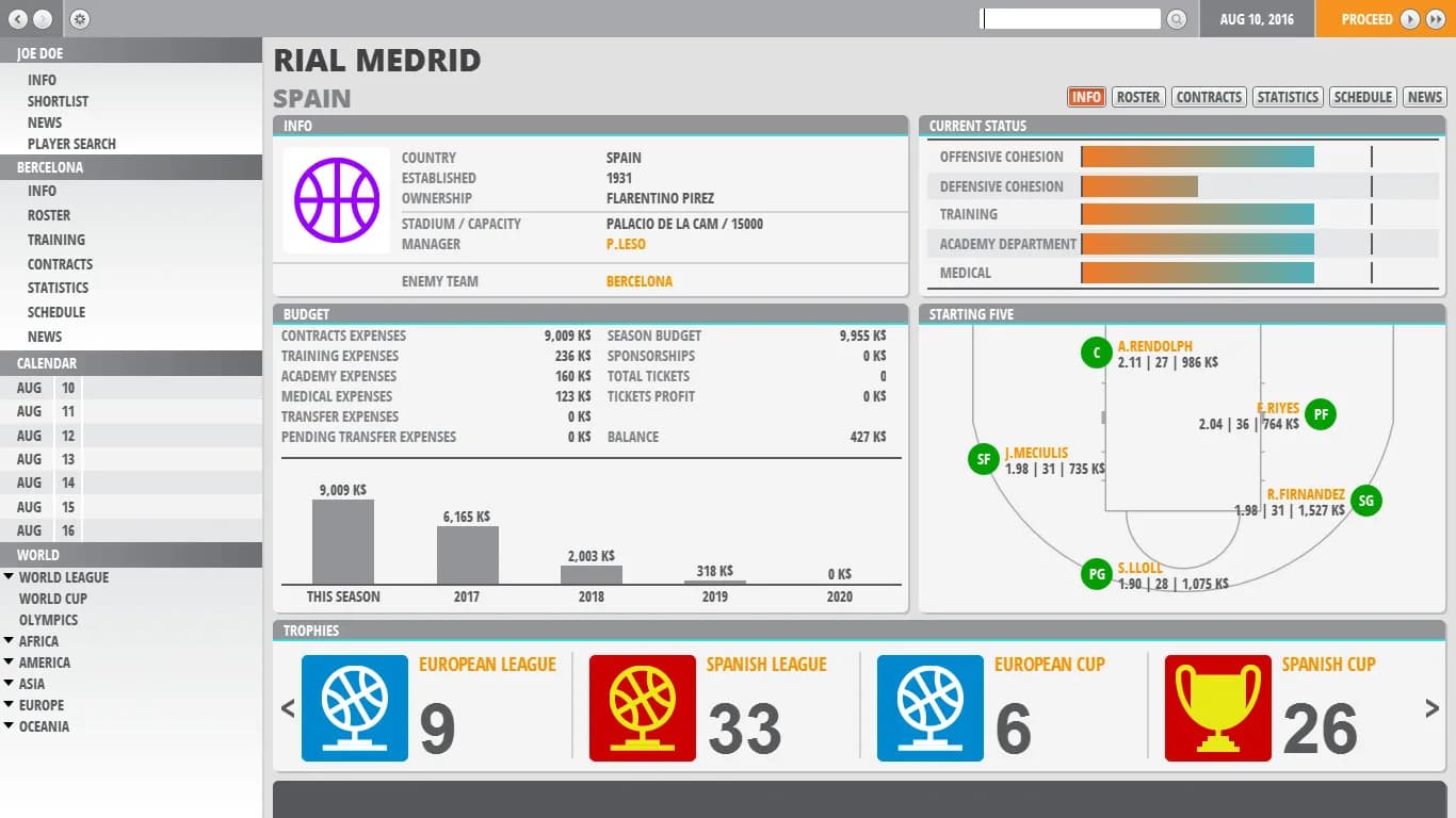 World Basketball Manager 2 görsel 2