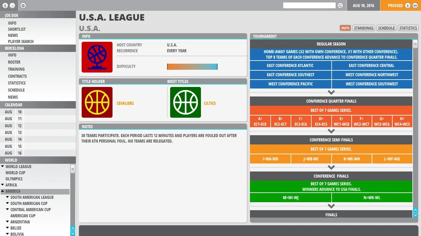 World Basketball Manager 2 görsel 3