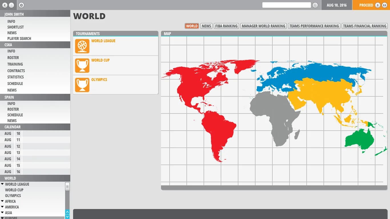 World Basketball Manager 2 görsel 5