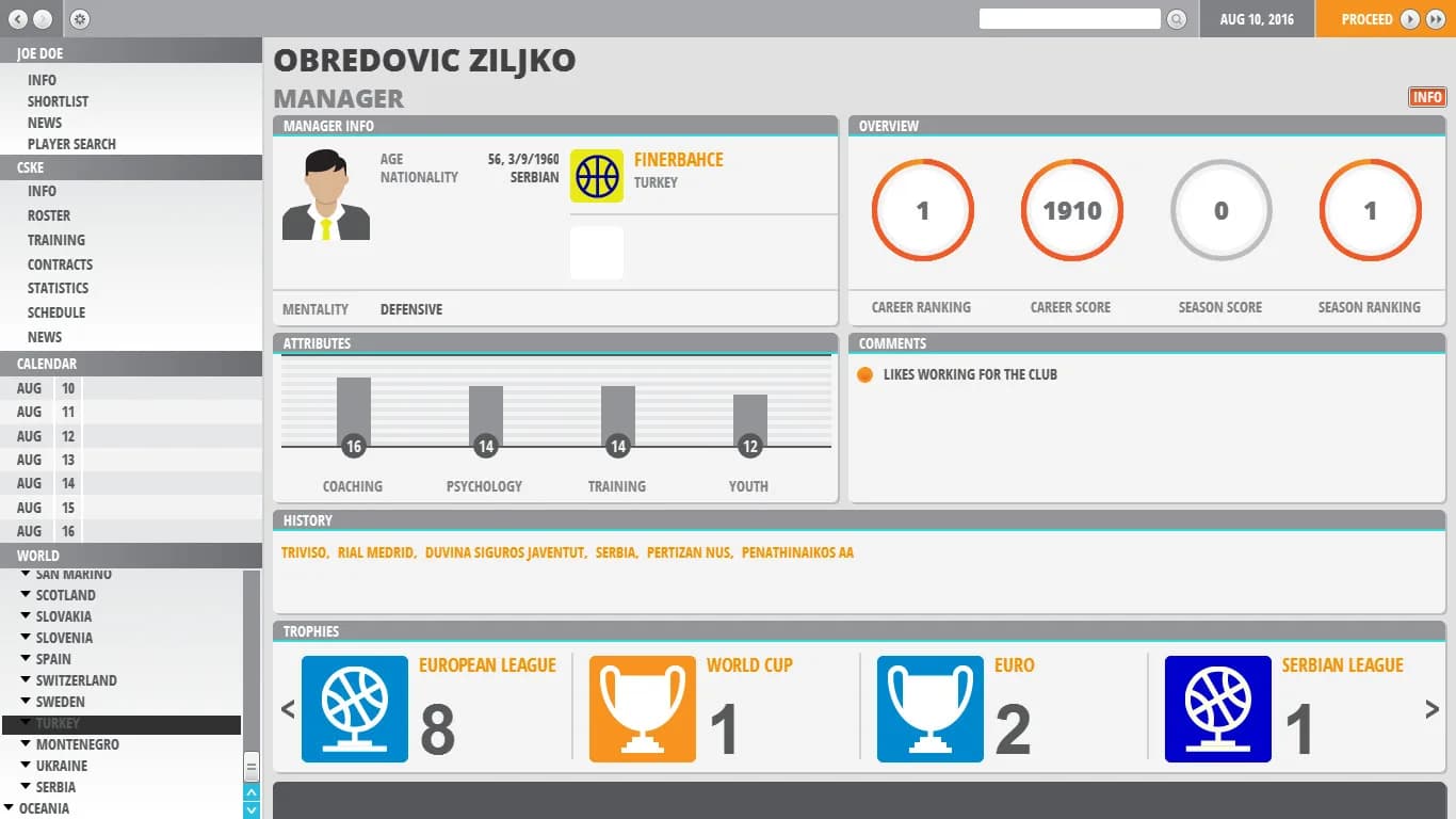 World Basketball Manager 2 görsel 8