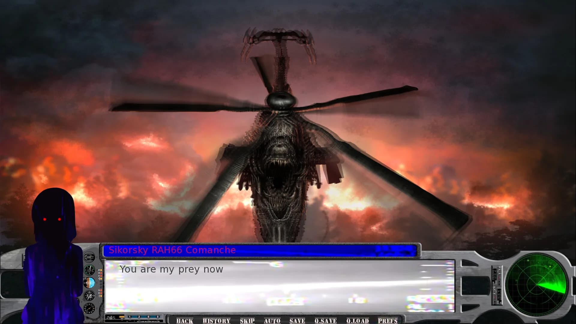 Attack Helicopter Dating Simulator görsel 5