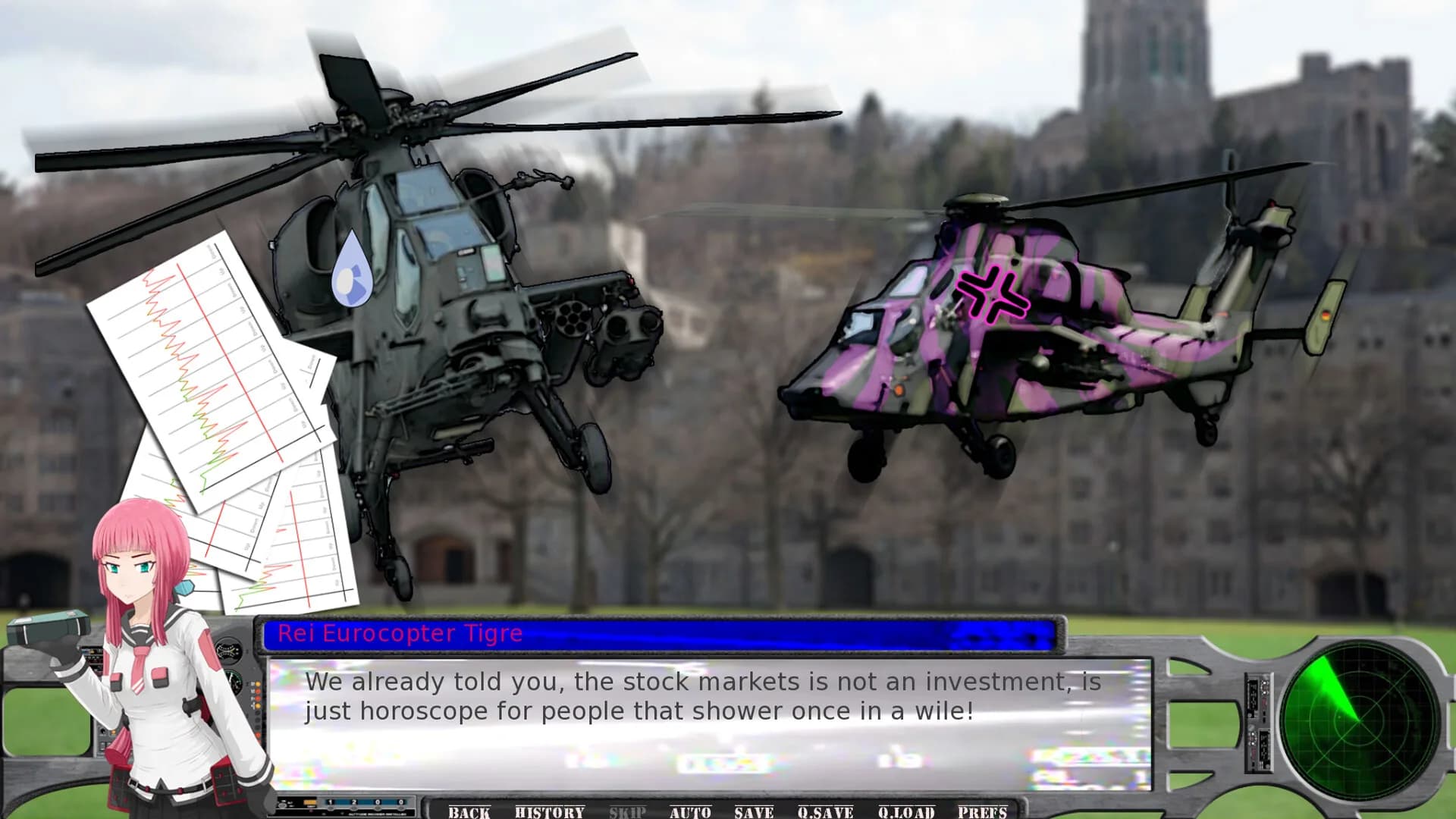 Attack Helicopter Dating Simulator görsel 7