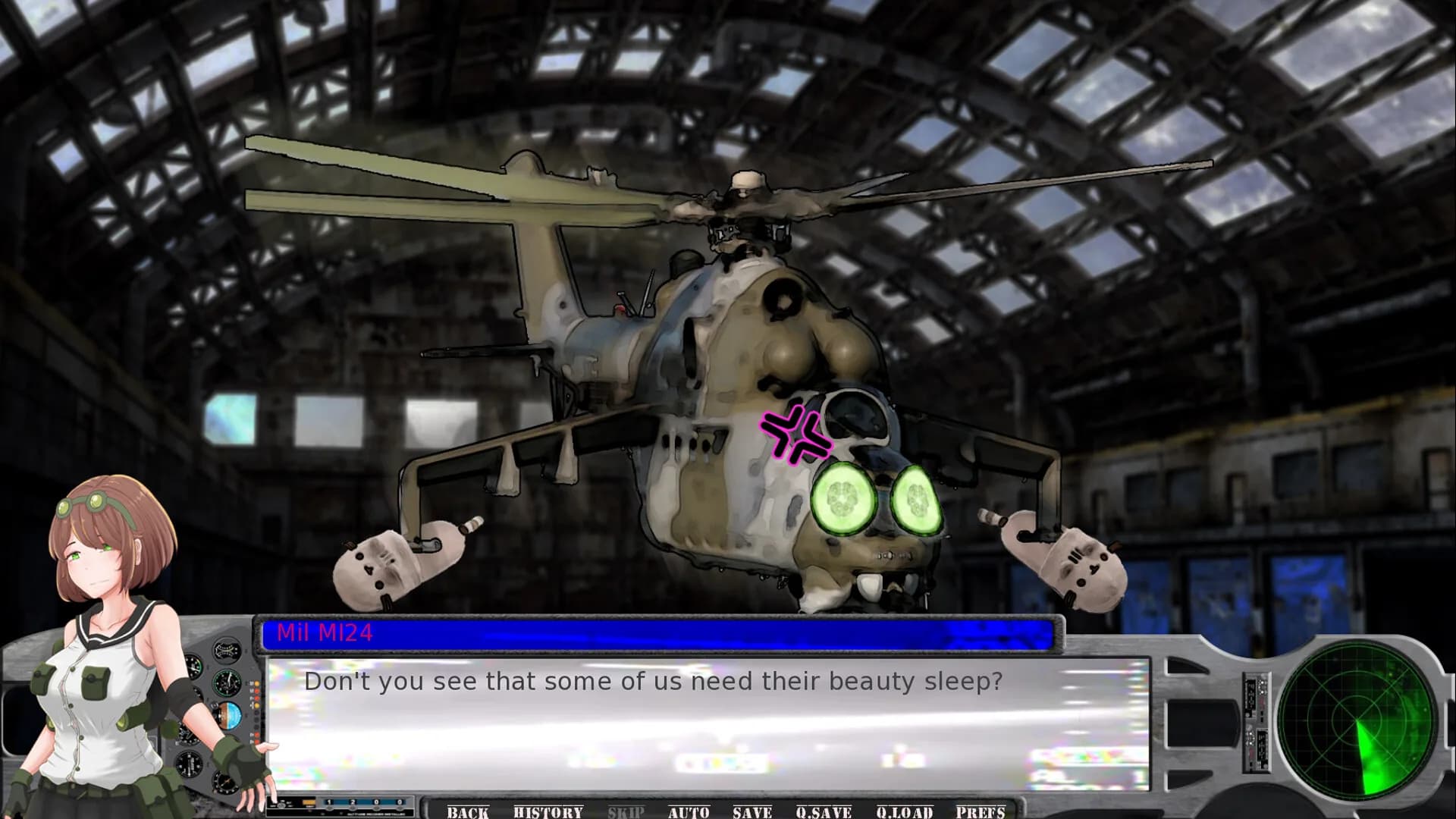 Attack Helicopter Dating Simulator görsel 8