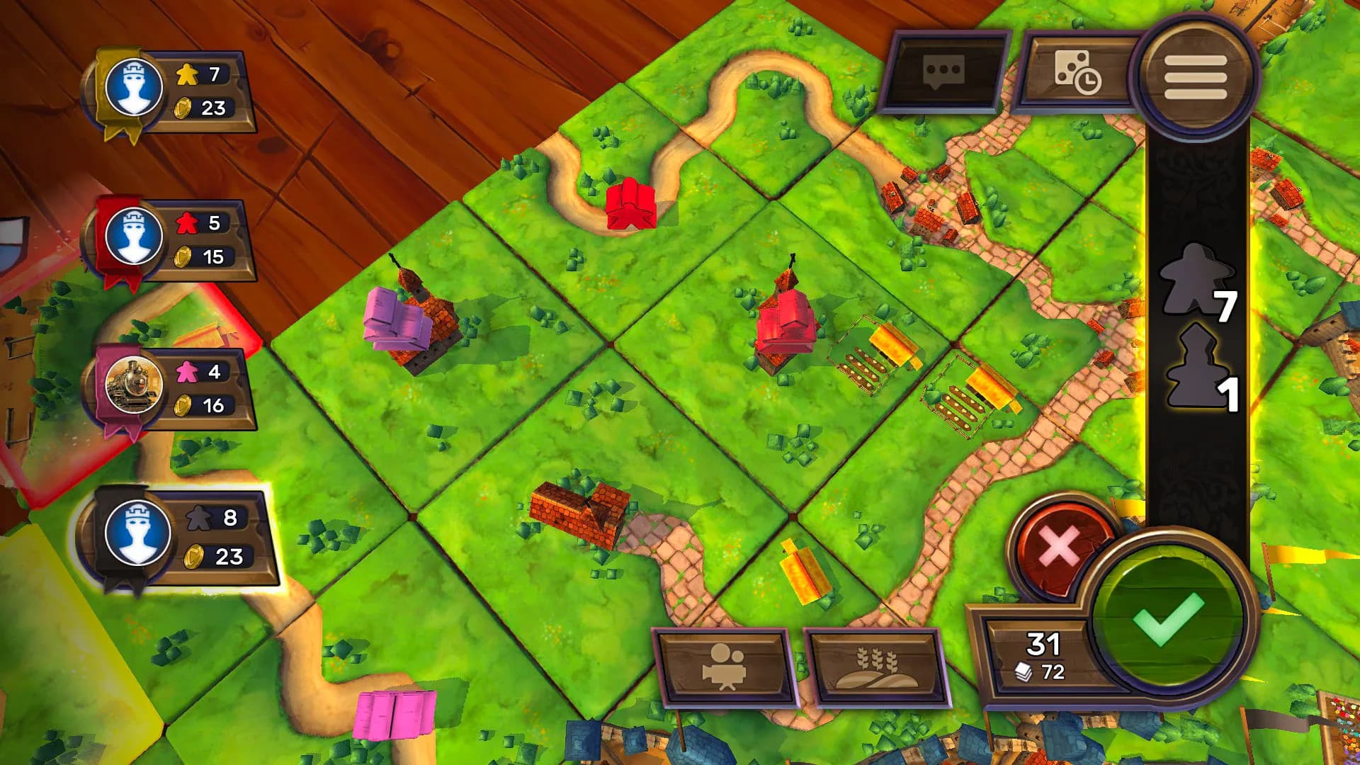 Carcassonne - Tiles & Tactics görsel 4