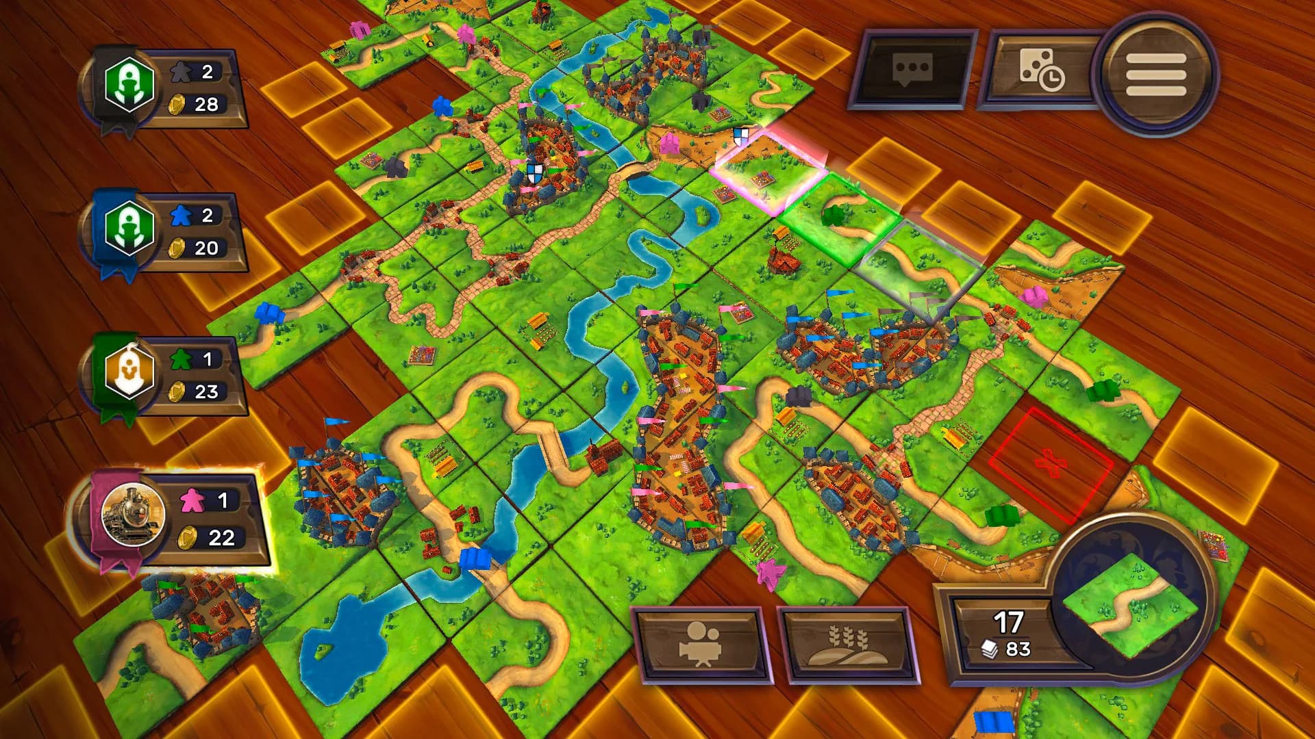 Carcassonne - Tiles & Tactics görsel 5