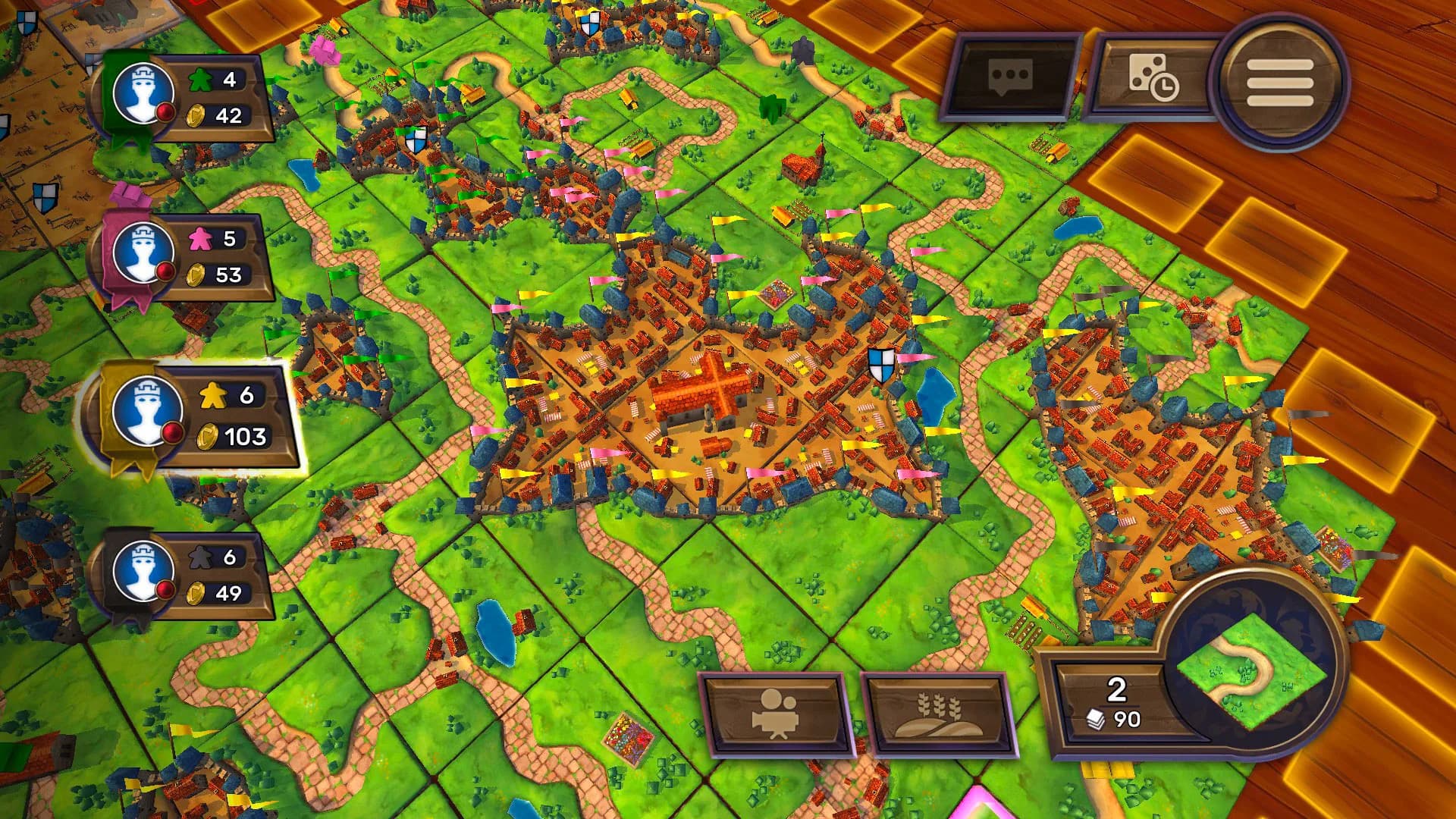 Carcassonne - Tiles & Tactics görsel 6
