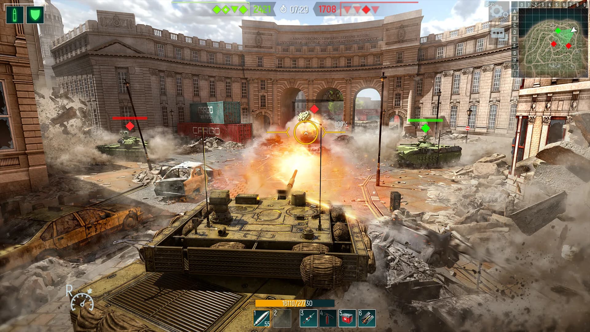 Tank Force: Çevrimiçi Nişancı Oyunu görsel 7