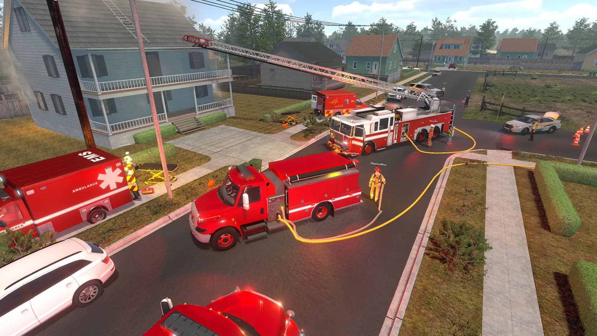 Flashing Lights - Police, Firefighting, Emergency Services (EMS) Simulator görsel 17