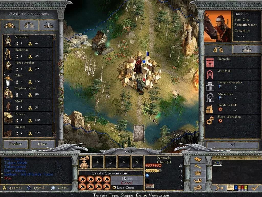 Age of Wonders Shadow Magic görsel 8