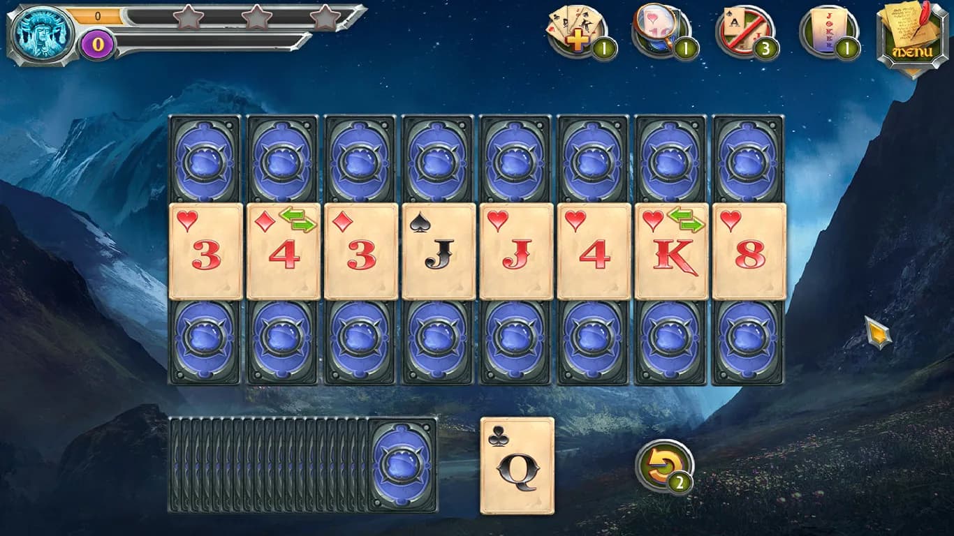 Mystic Journey: Tri Peaks Solitaire görsel 2