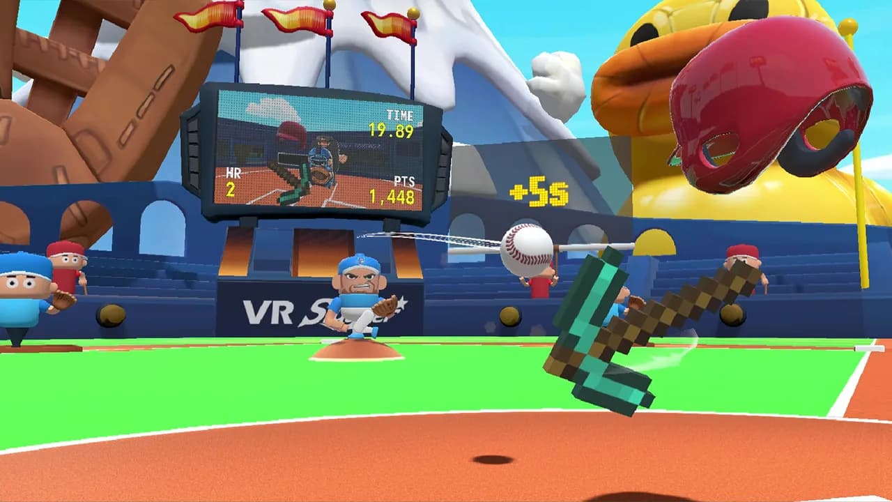 VR Slugger: The Toy Baseball Field görsel 3