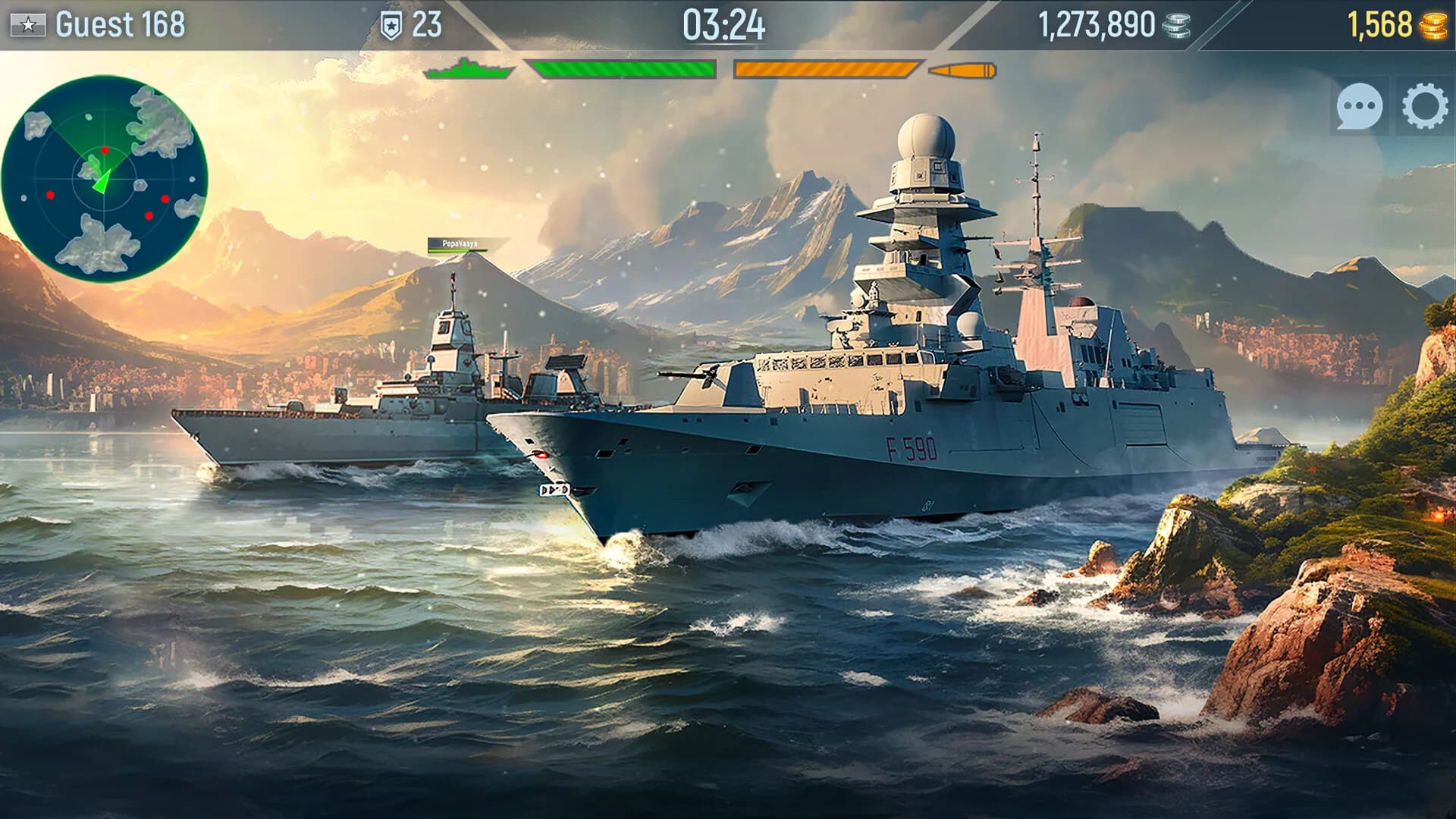 Naval Armada: Deniz savaşı, Savaş gemileri görsel 6