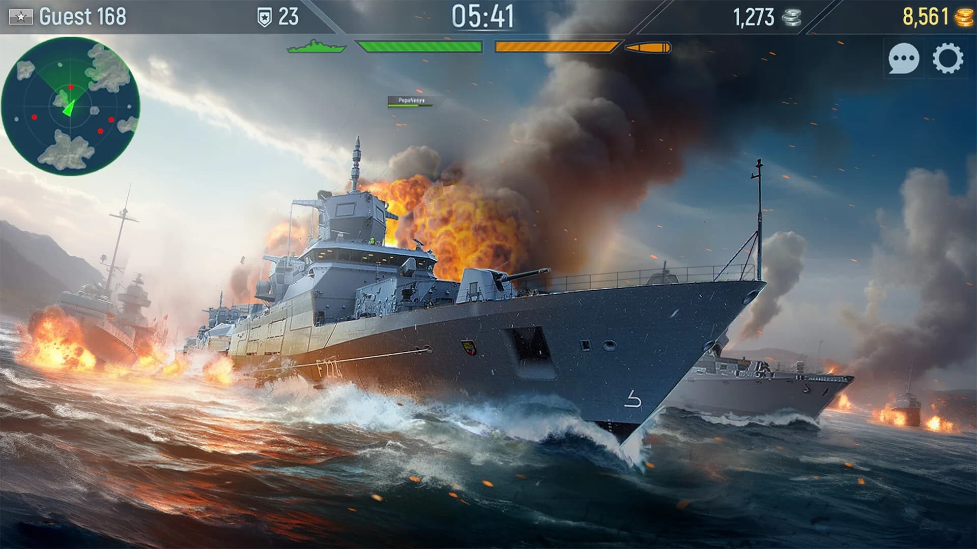 Naval Armada: Deniz savaşı, Savaş gemileri görsel 7